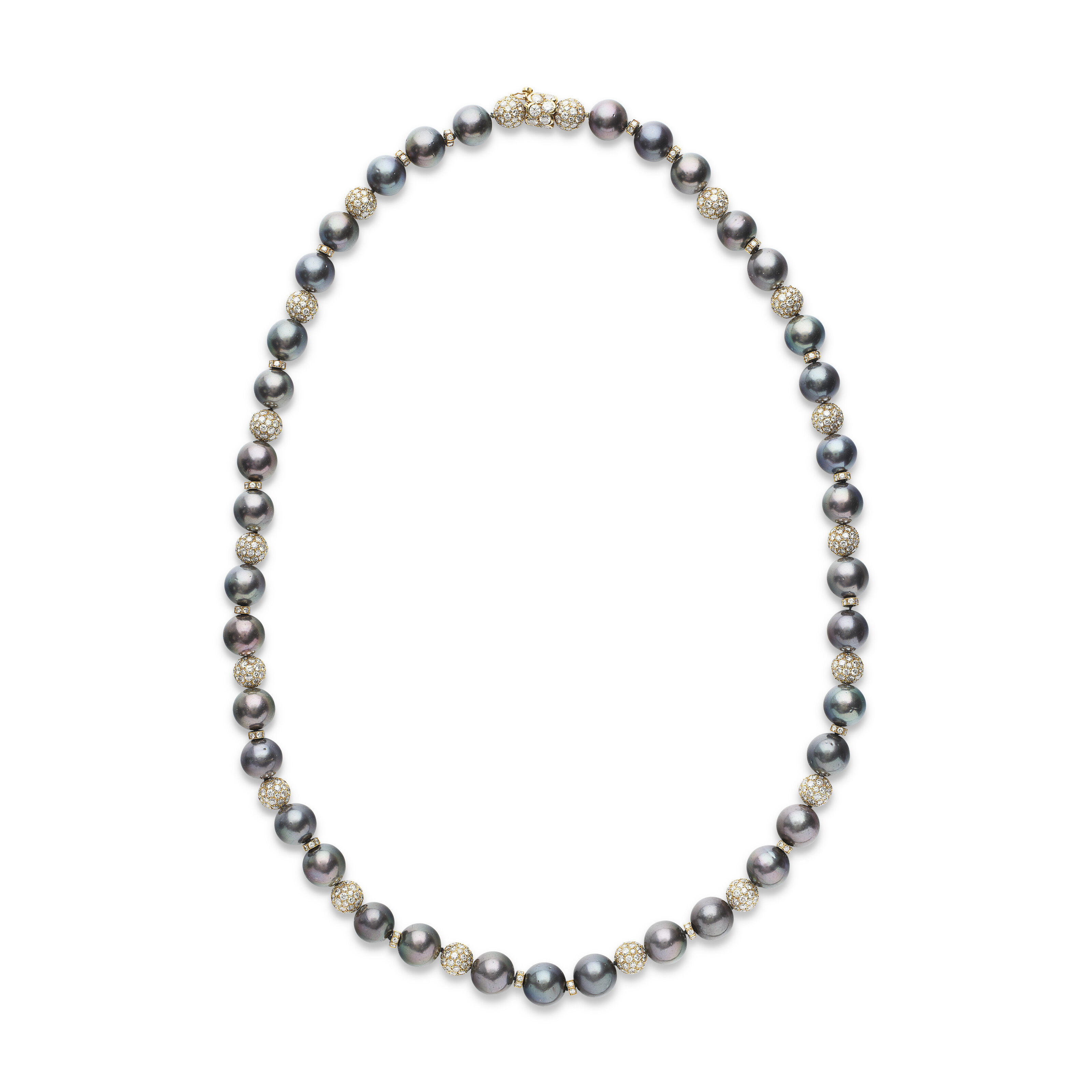 BOUCHERON SAUTOIR PERLES DE CULTURE ET DIAMANTS image 3