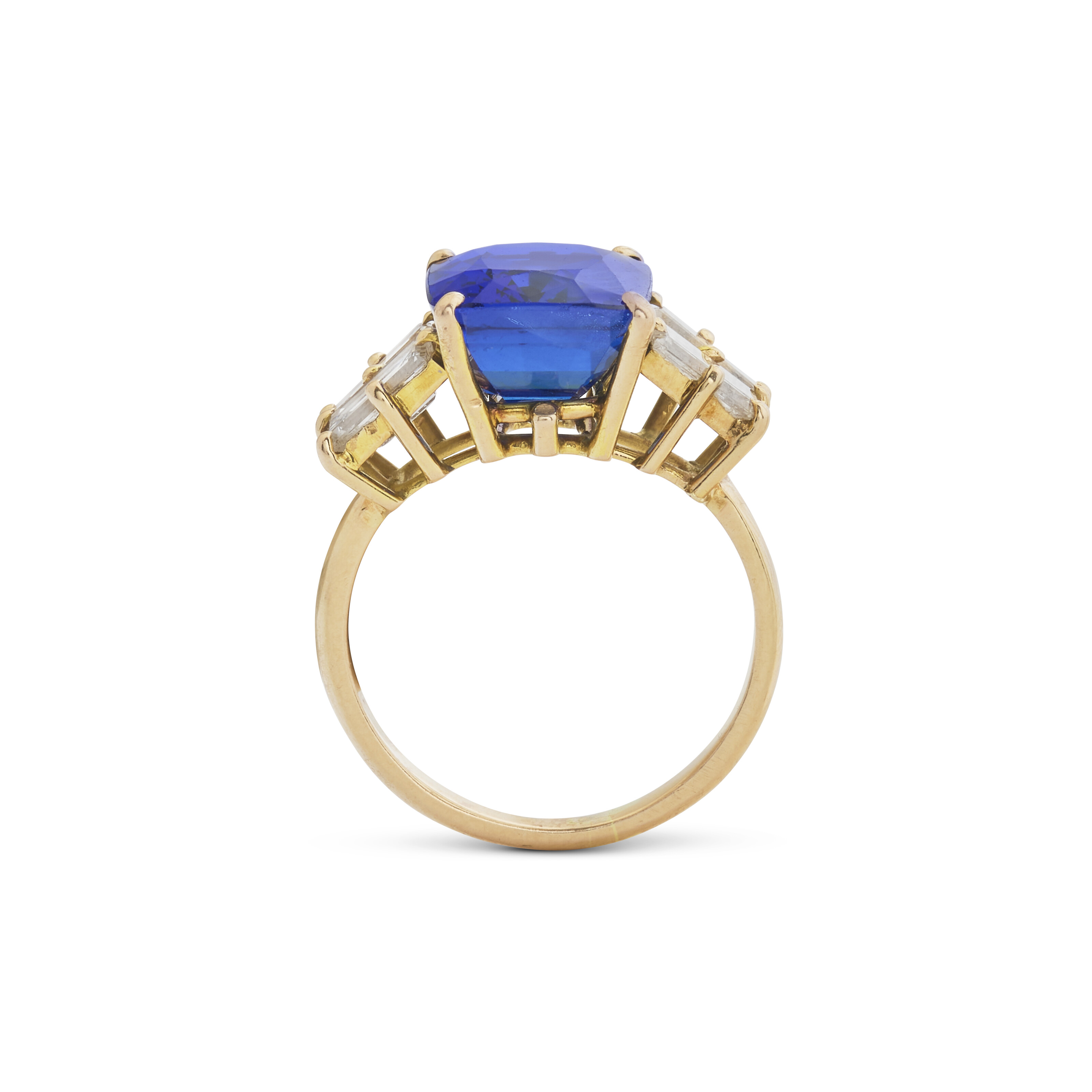 BAGUE SAPHIR ET DIAMANTS image 3