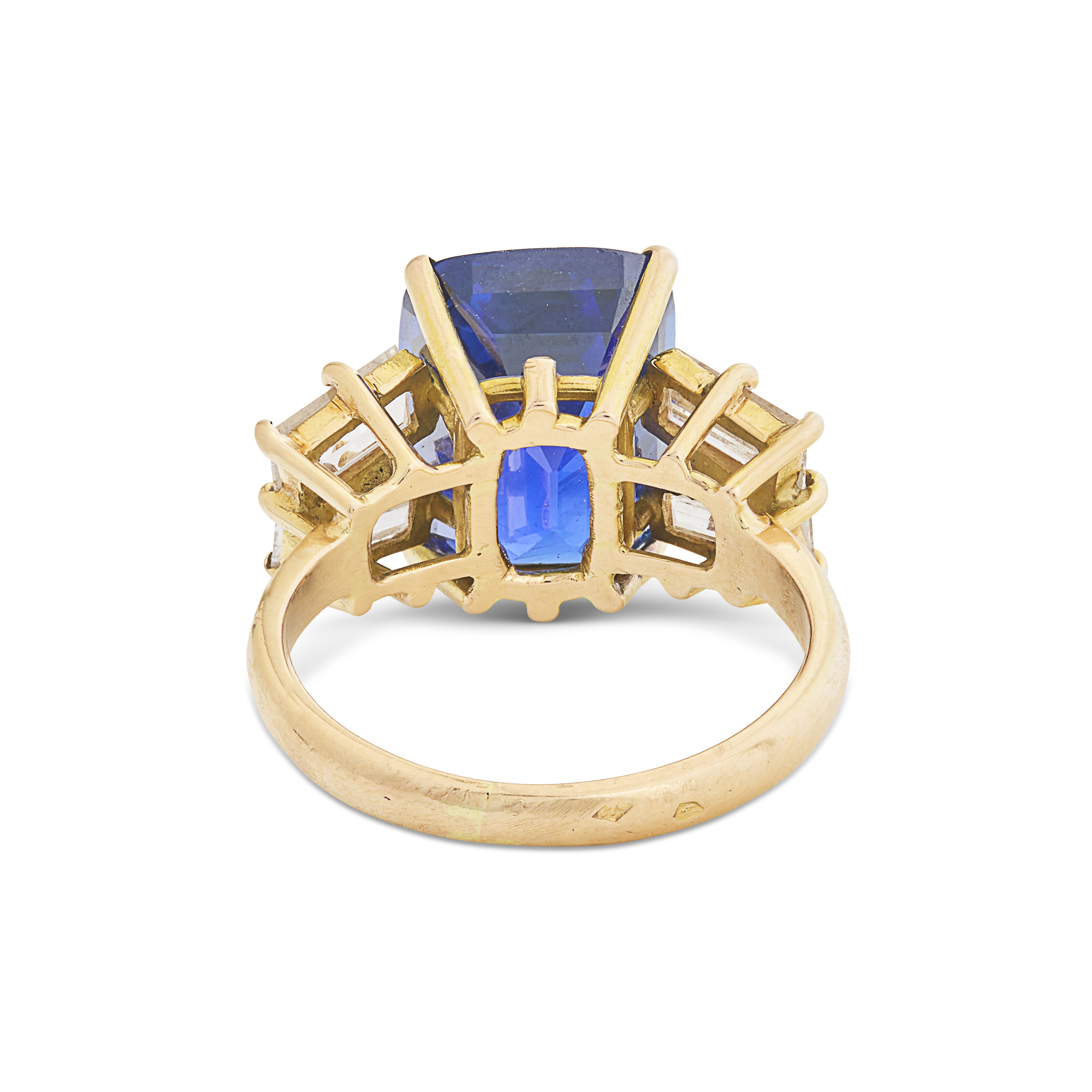 BAGUE SAPHIR ET DIAMANTS image 4