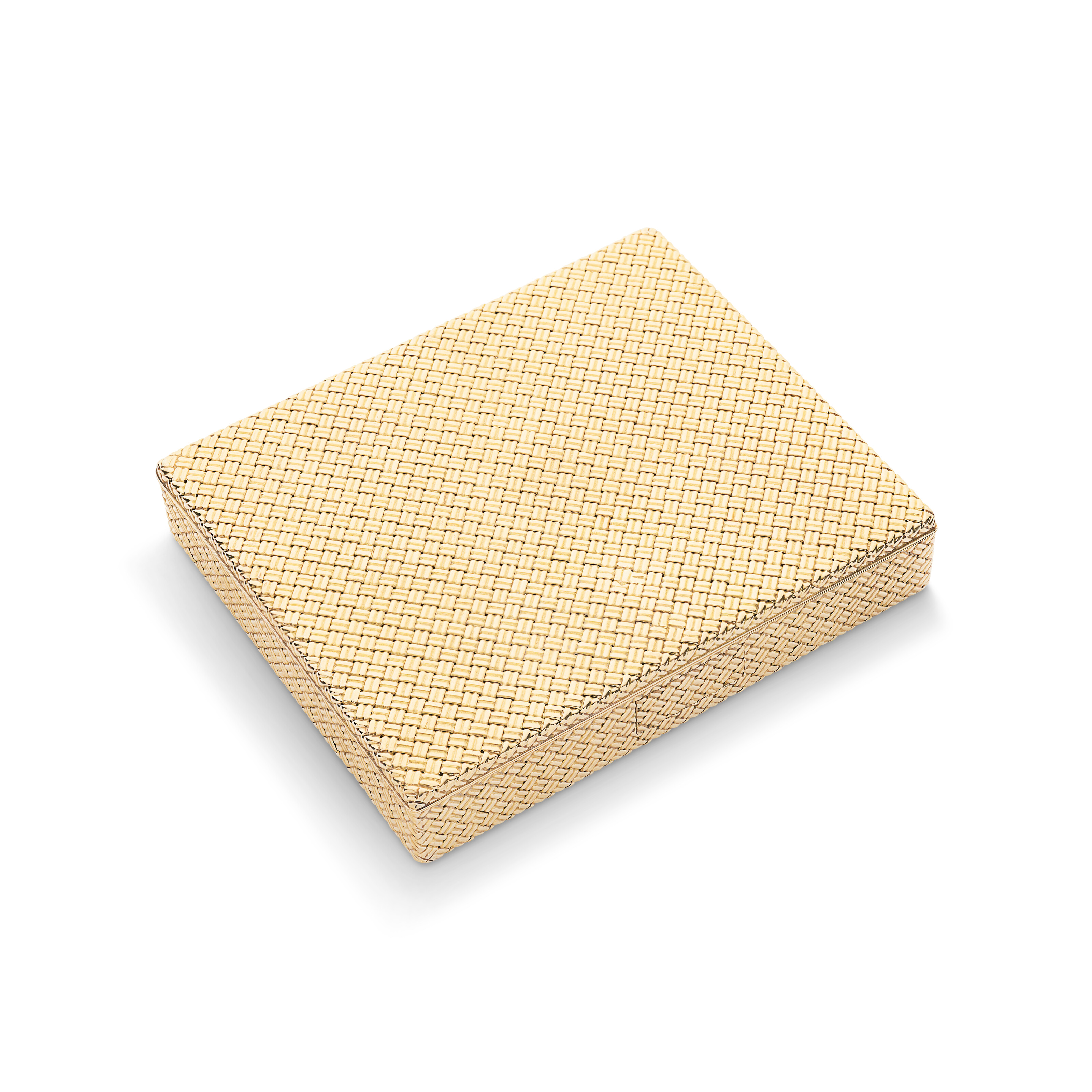 BOÎTE À CIGARETTES OR