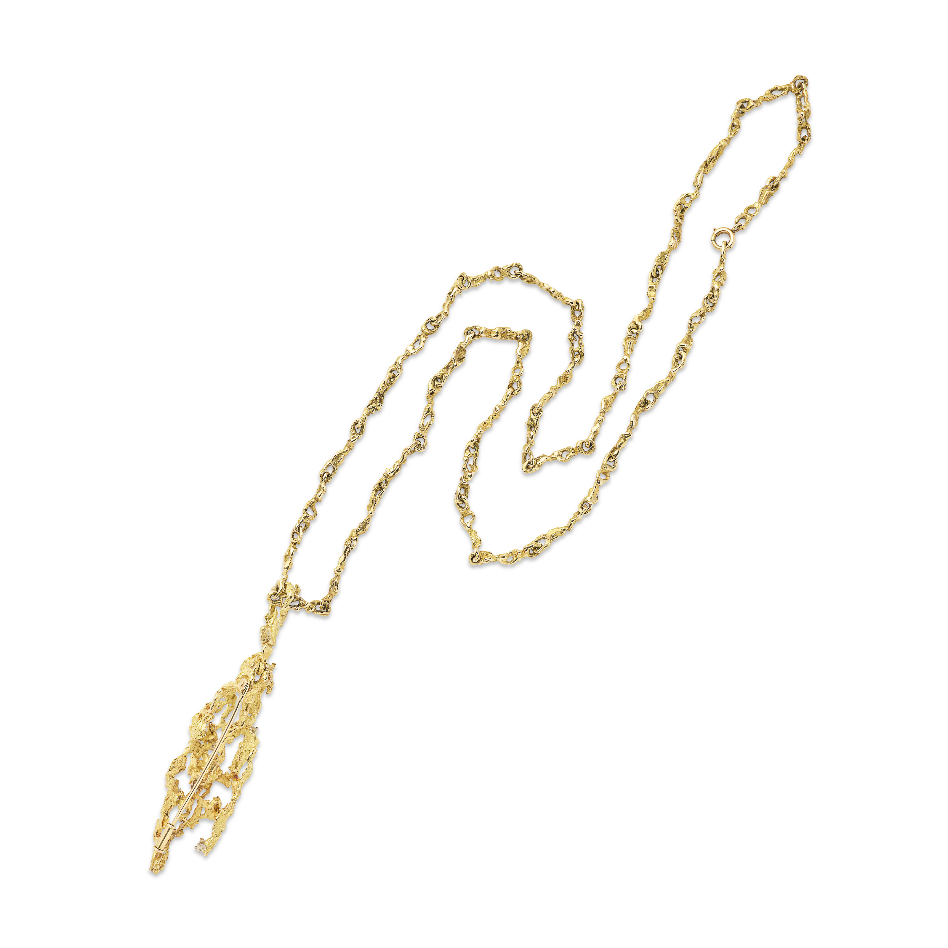 JEAN VENDOME SAUTOIR TRANSFORMABLE DIAMANTS LIGNE 'PÉPITE' image 3