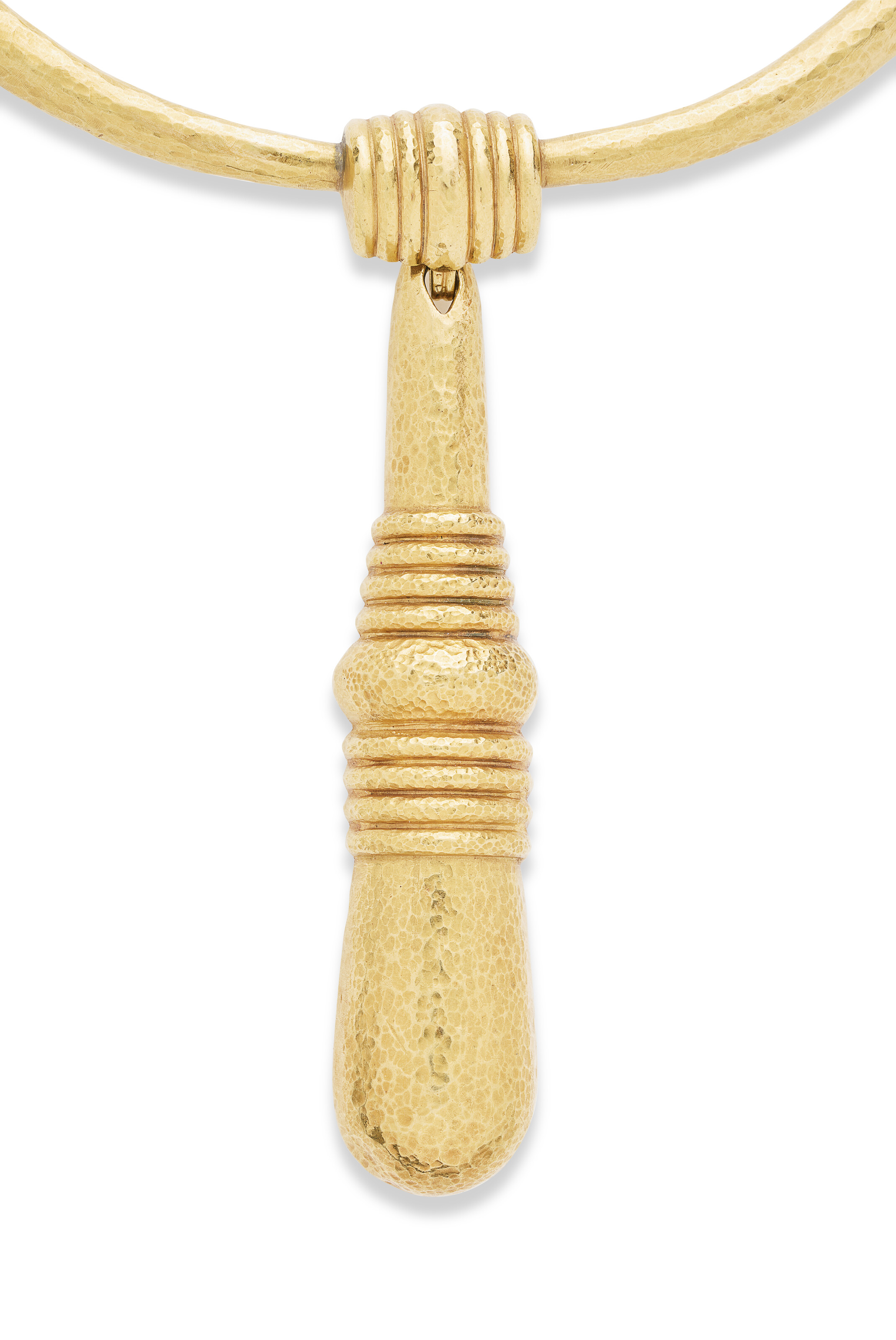 ILIAS LALAOUNIS COLLIER TRANSFORMABLE ET PAIRE DE BOUCLES D’OREILLES OR NON SIGNÉE image 3