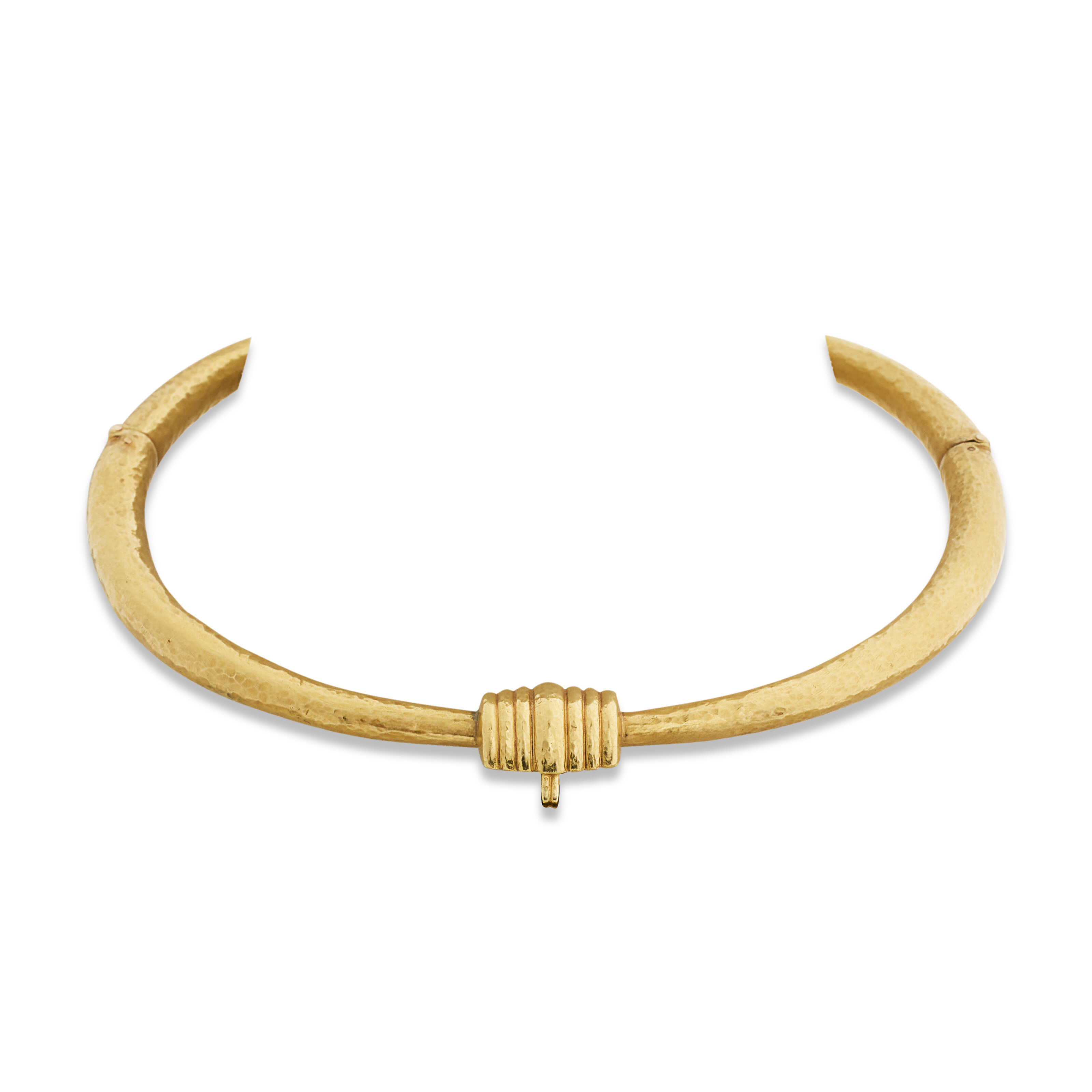 ILIAS LALAOUNIS COLLIER TRANSFORMABLE ET PAIRE DE BOUCLES D’OREILLES OR NON SIGNÉE image 8