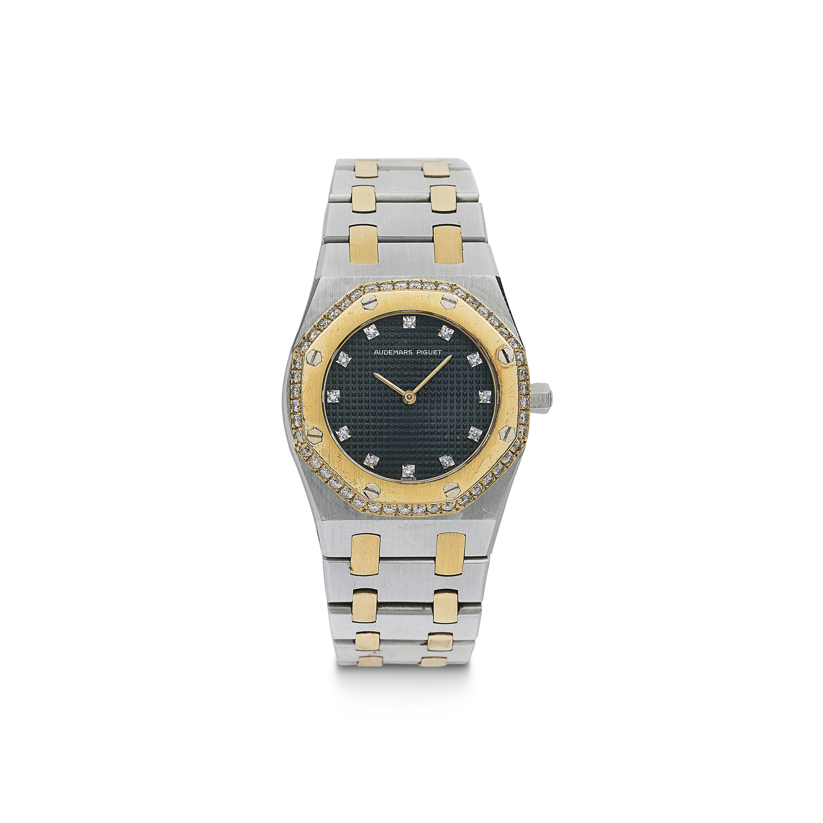 NO RESERVE - AUDEMARS PIGUET MONTRE DIAMANTS 'ROYAL OAK'