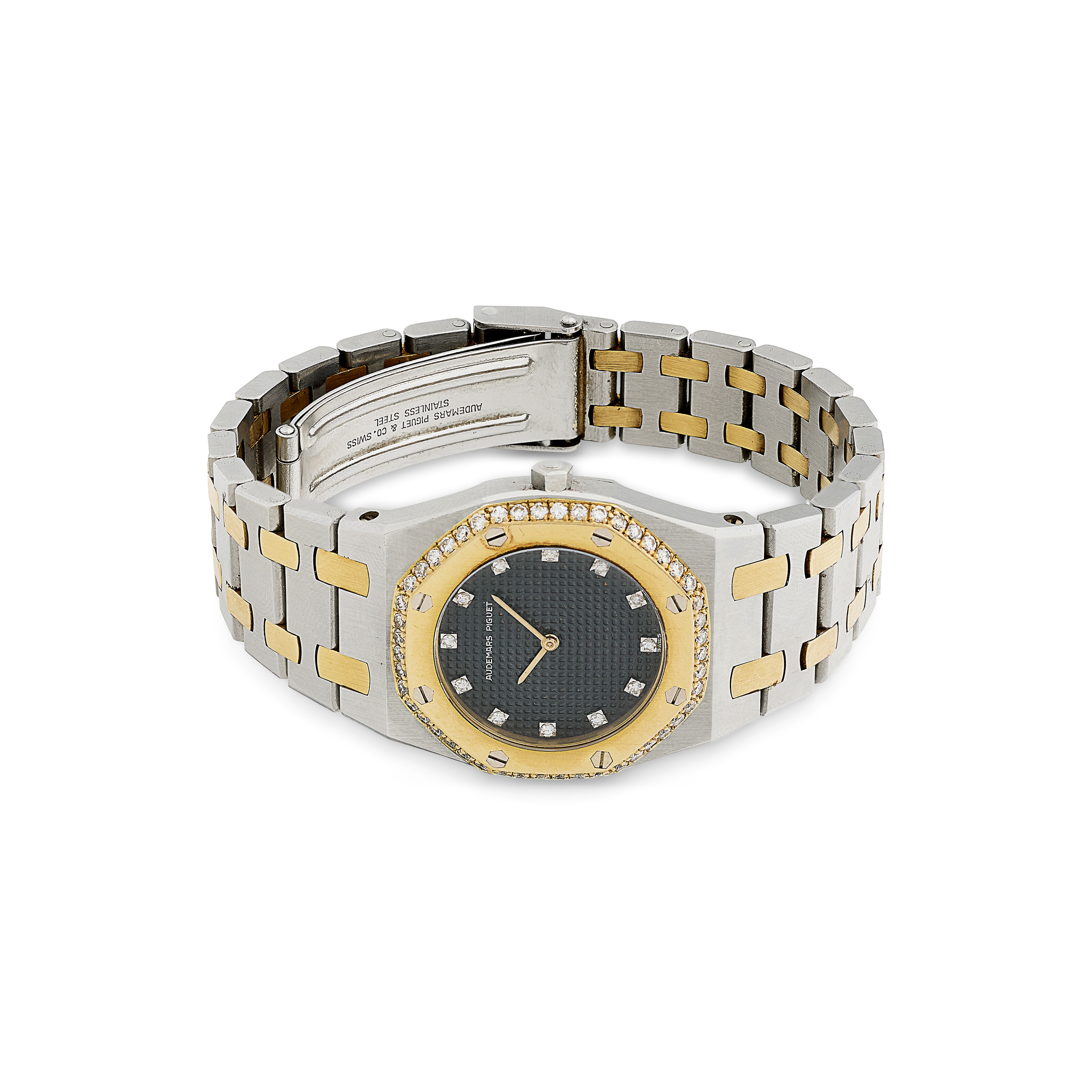 NO RESERVE - AUDEMARS PIGUET MONTRE DIAMANTS 'ROYAL OAK' image 2