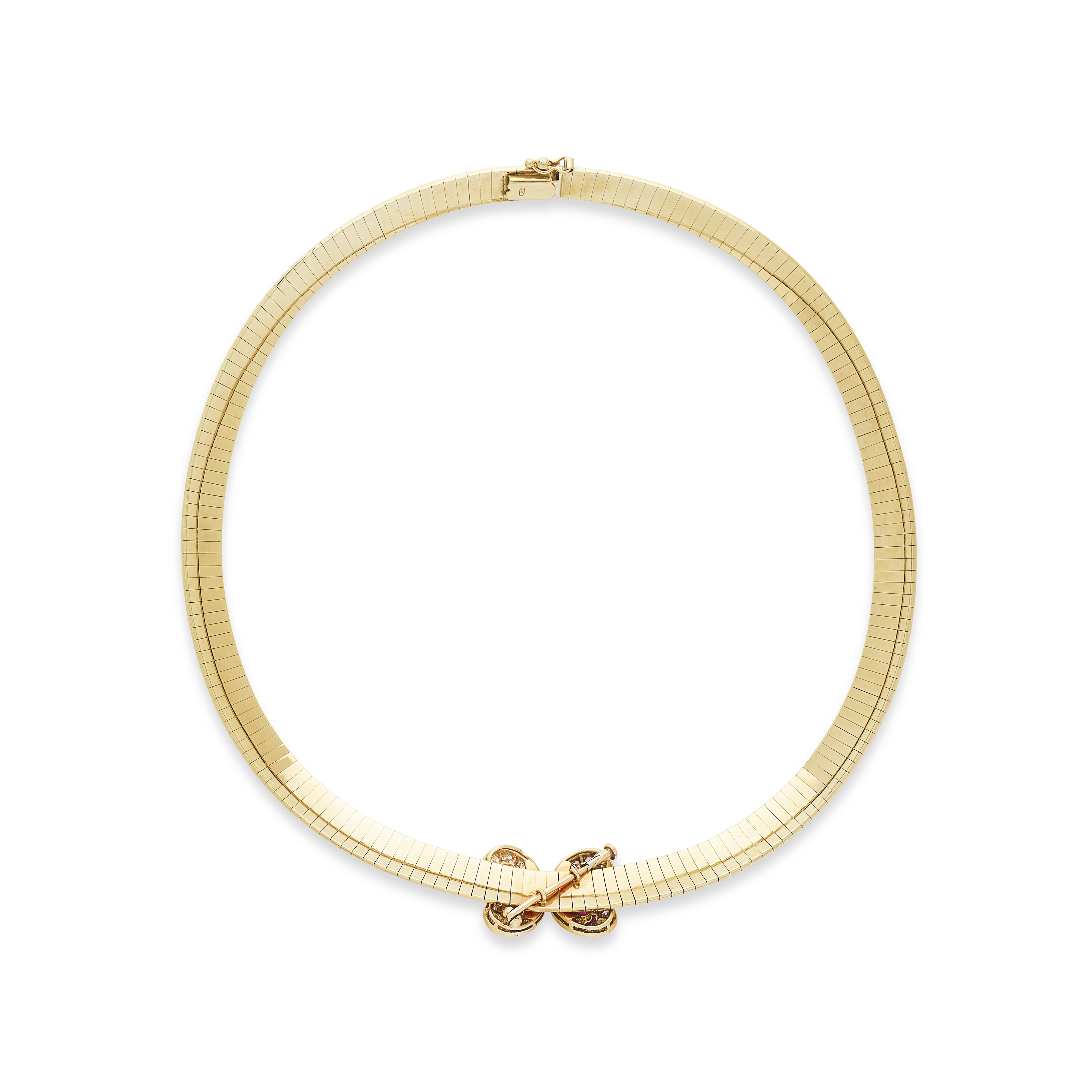 VAN CLEEF & ARPELS COLLIER TRANSFORMABLE RUBIS ET DIAMANTS image 4