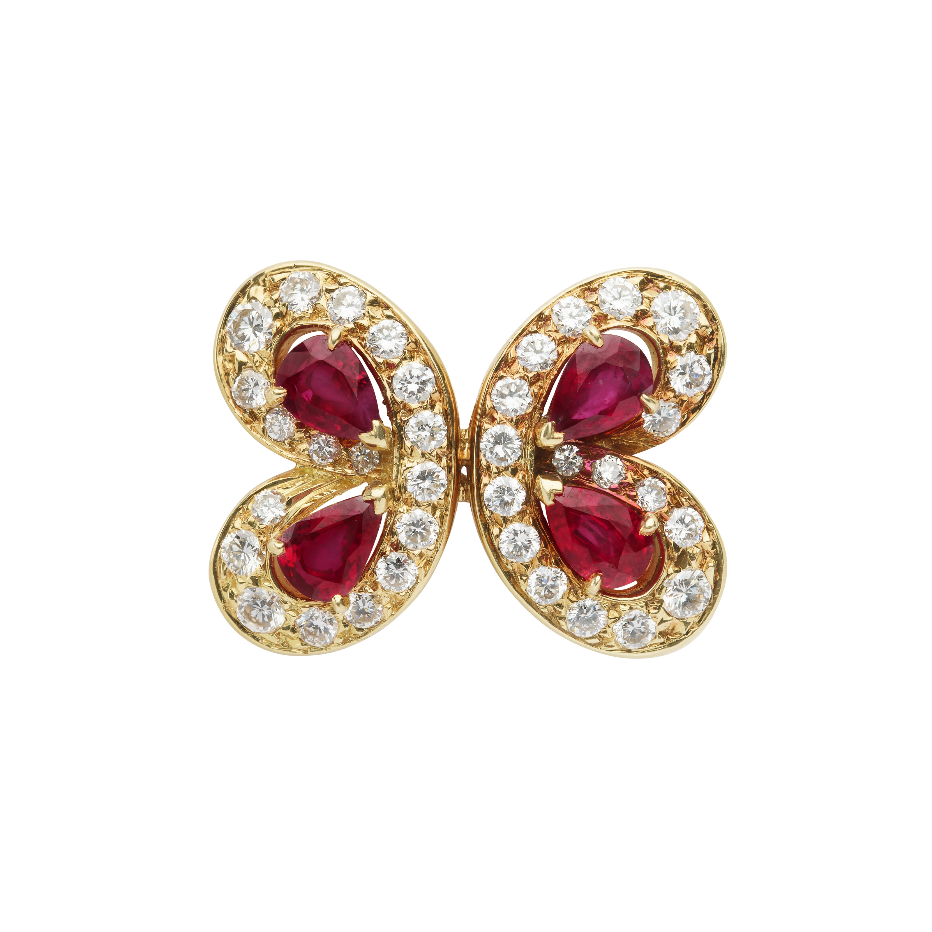 VAN CLEEF & ARPELS COLLIER TRANSFORMABLE RUBIS ET DIAMANTS image 8