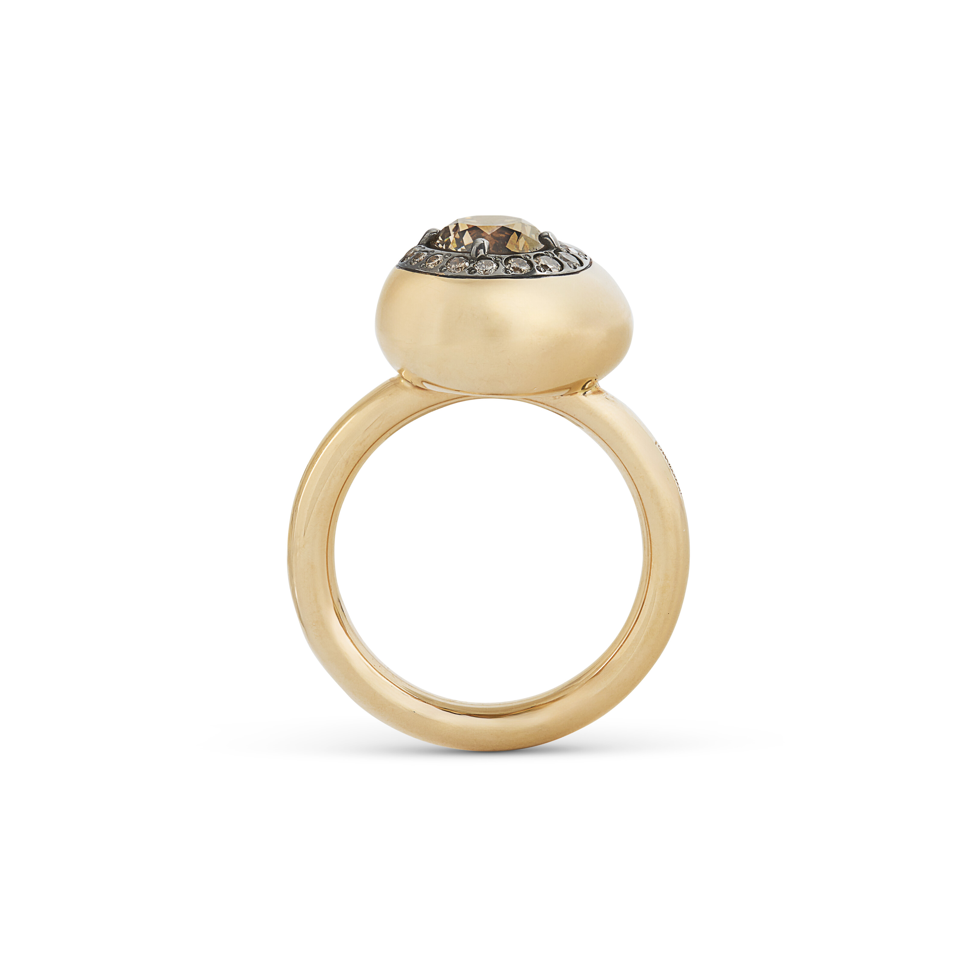 NO RESERVE - POMELLATO DEUX BAGUES DIAMANTS DE COULEUR ET DIAMANTS 'NUVOLA' image 3