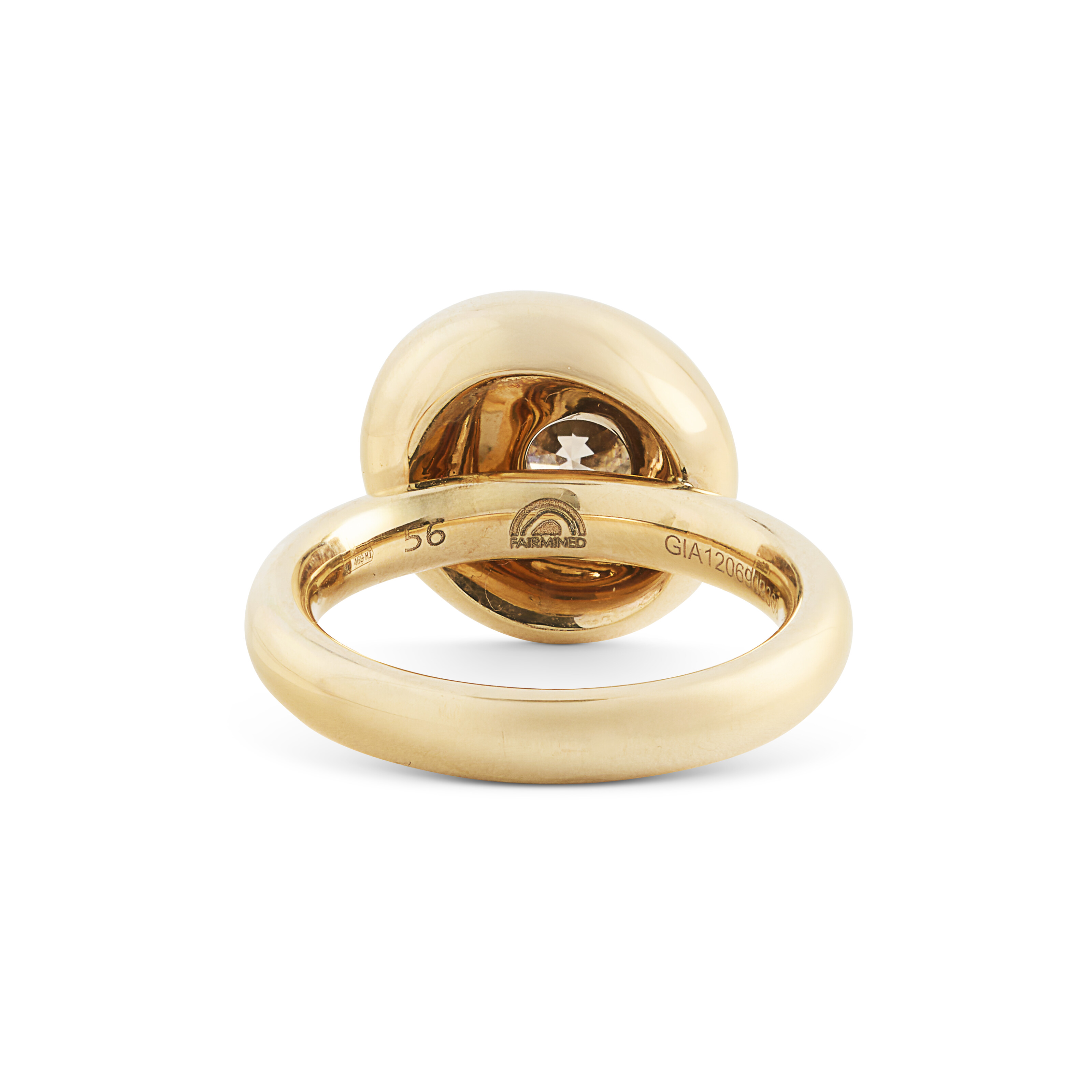 NO RESERVE - POMELLATO DEUX BAGUES DIAMANTS DE COULEUR ET DIAMANTS 'NUVOLA' image 4