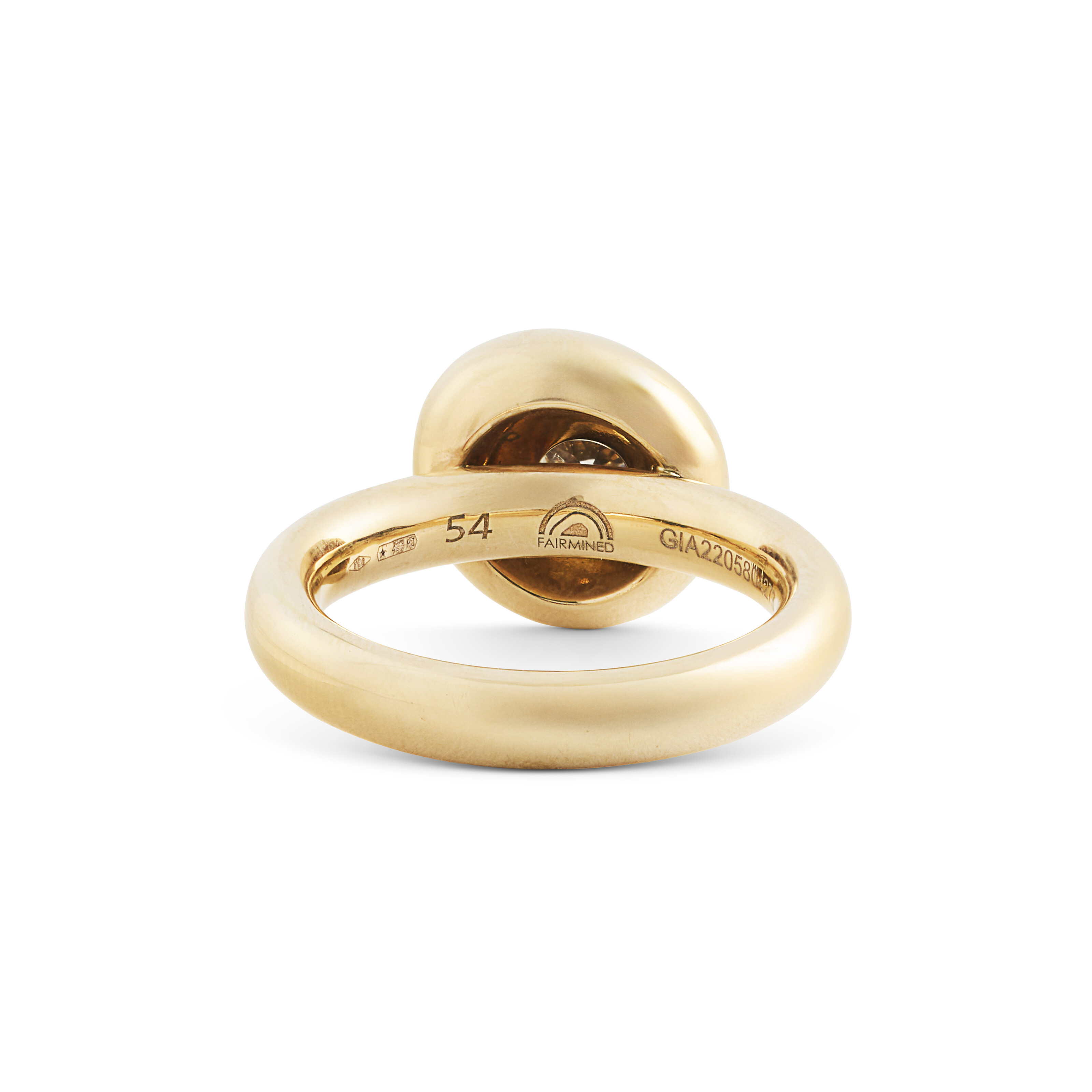 NO RESERVE - POMELLATO DEUX BAGUES DIAMANTS DE COULEUR ET DIAMANTS 'NUVOLA' image 8