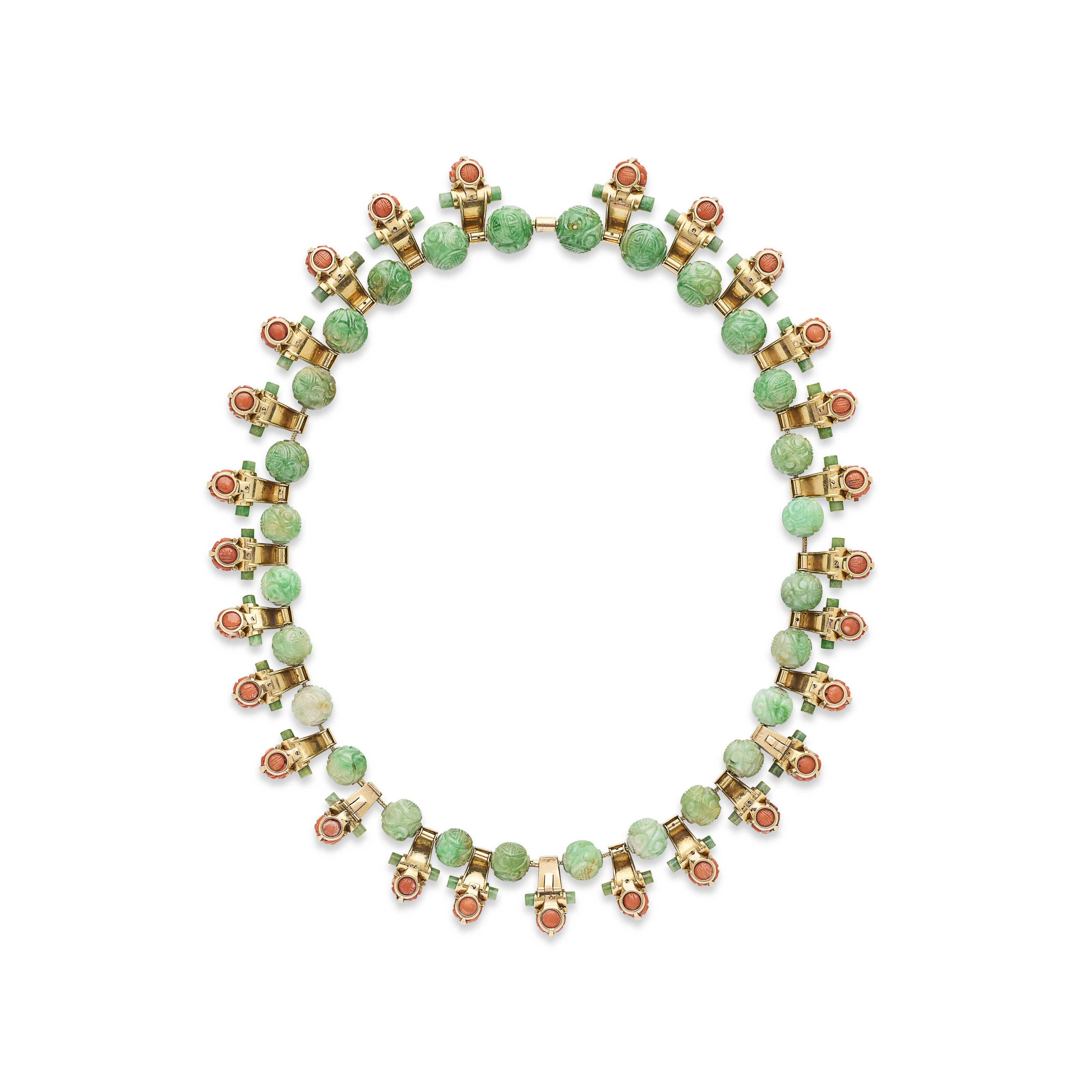 MELLERIO PARURE JADÉITE ET CORAIL image 7