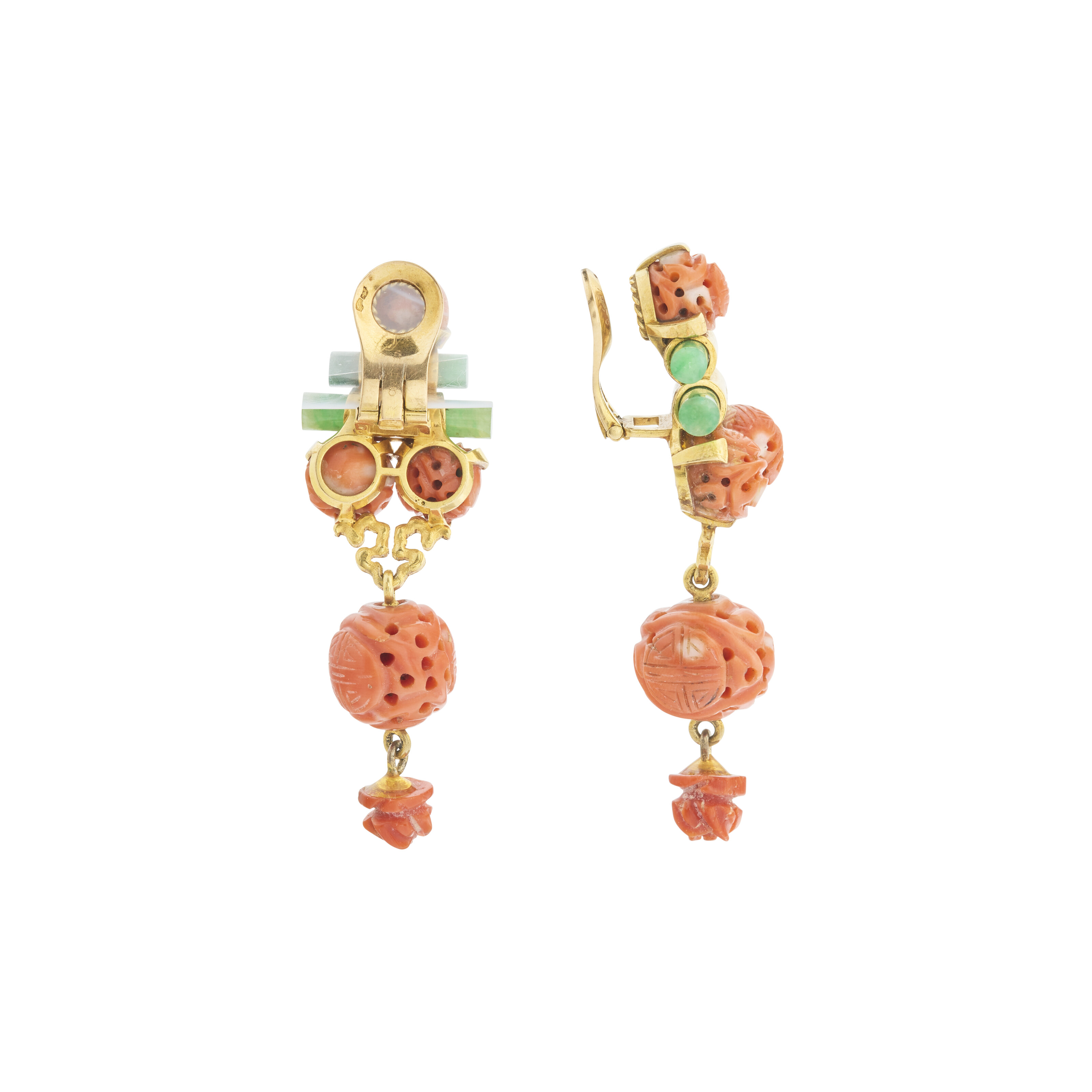 MELLERIO PARURE JADÉITE ET CORAIL image 10