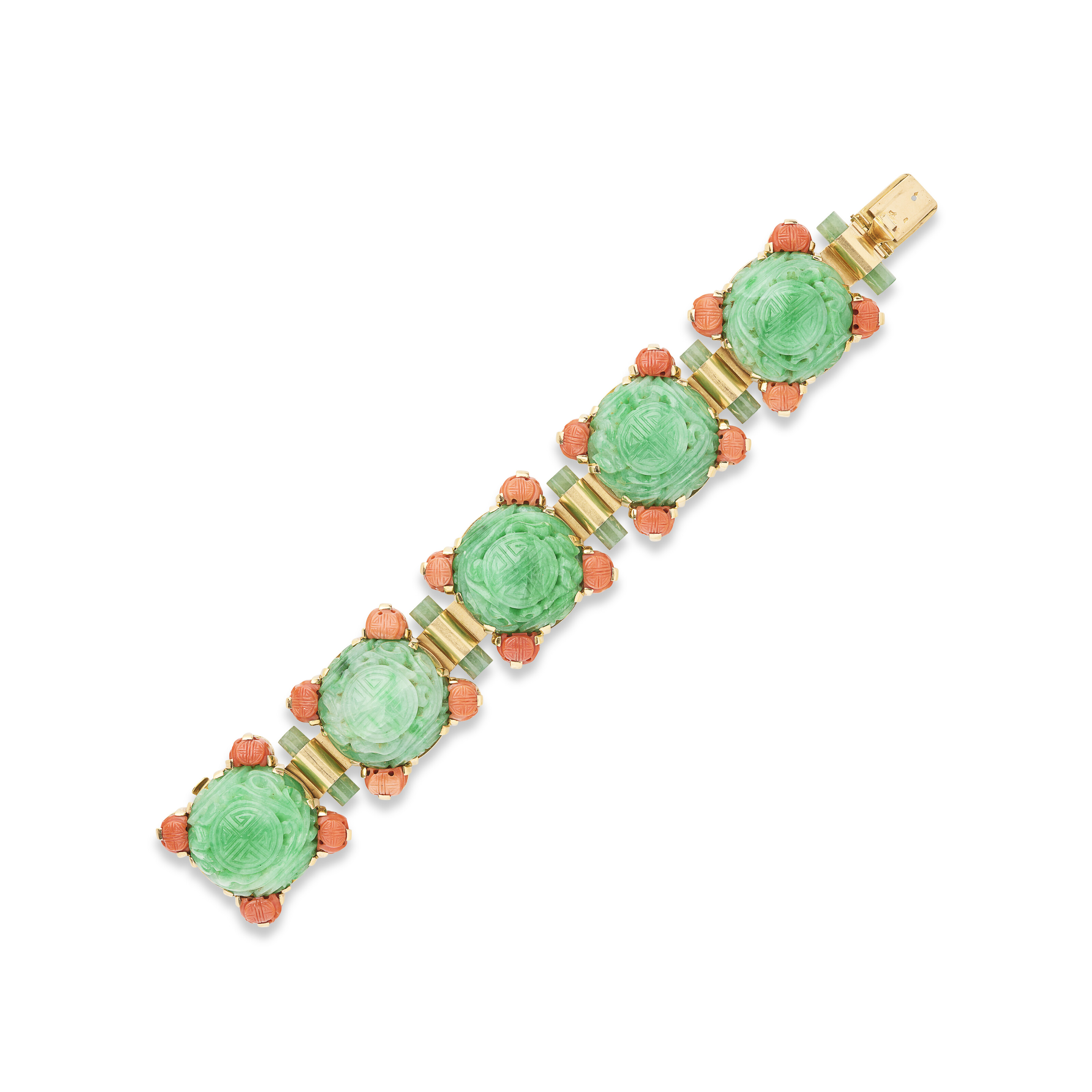 MELLERIO PARURE JADÉITE ET CORAIL image 11