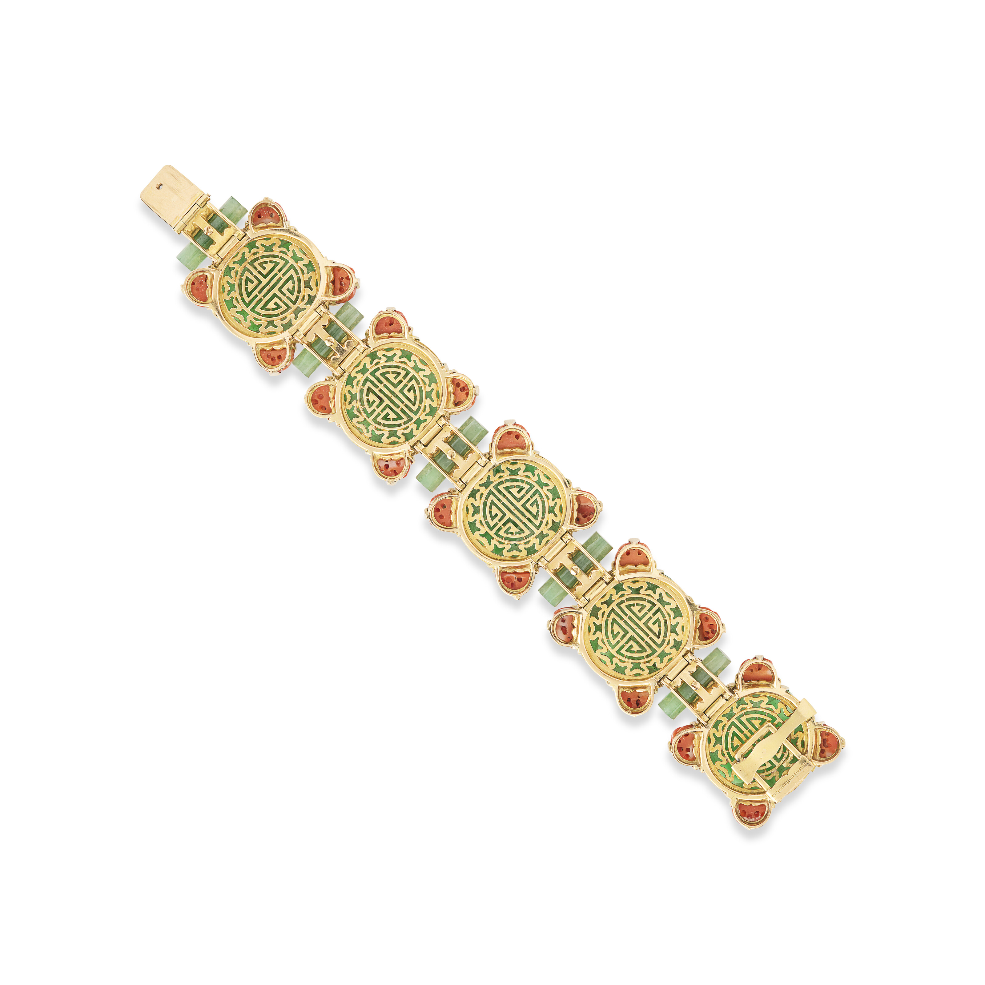 MELLERIO PARURE JADÉITE ET CORAIL image 12