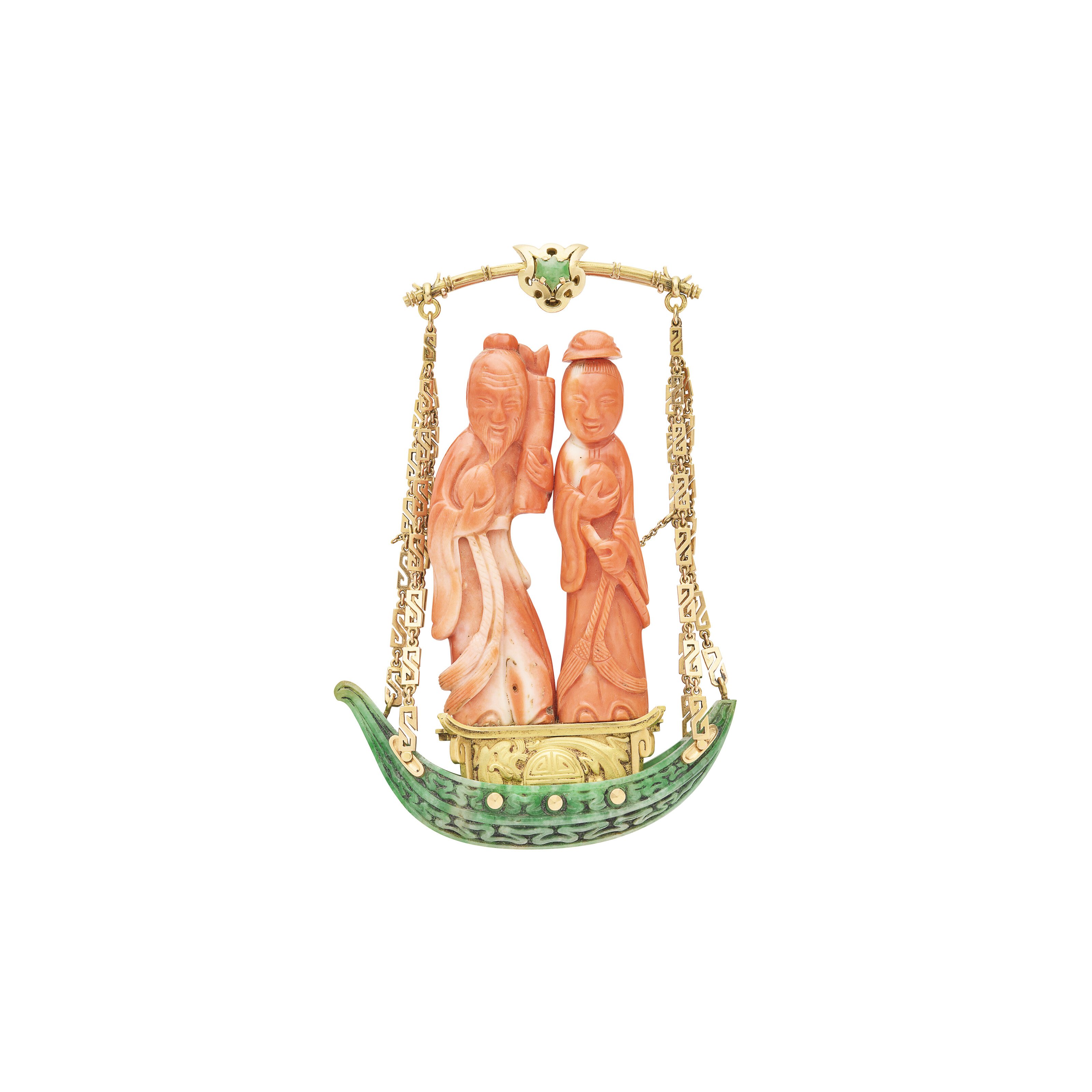 MELLERIO PARURE JADÉITE ET CORAIL image 14