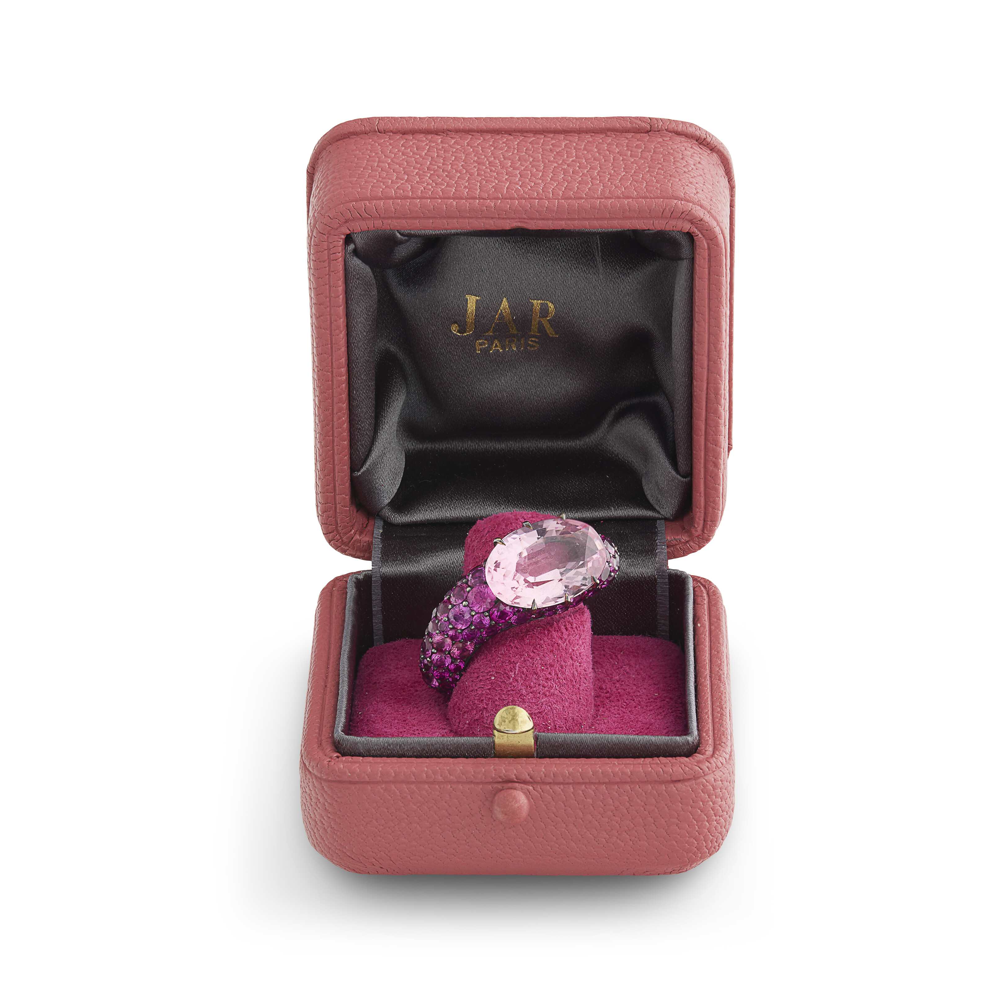 JAR BAGUE MORGANITE, SAPHIRS DE COULEUR ET DIAMANTS image 6