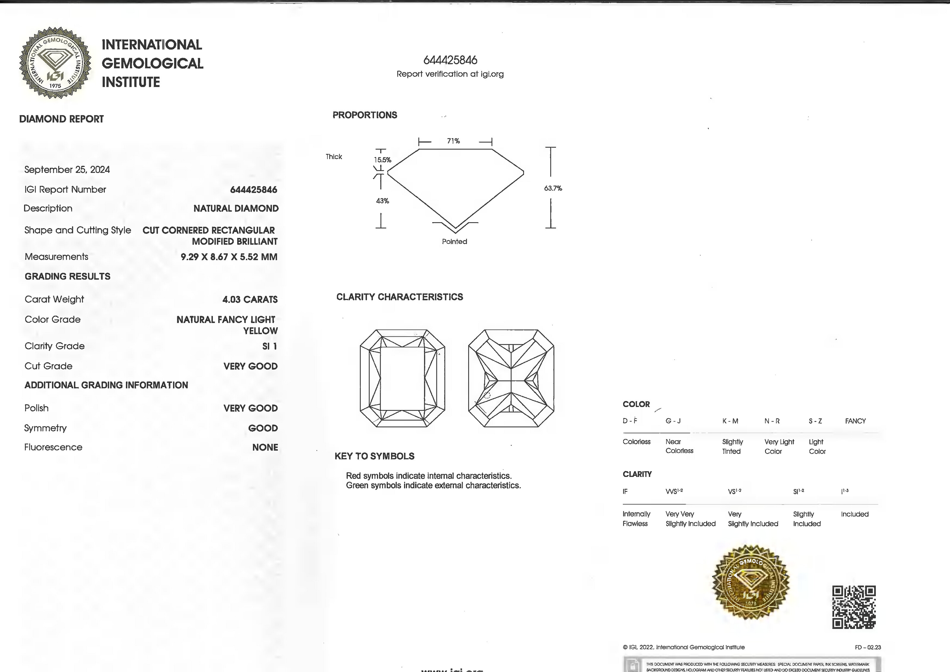 BAGUE DIAMANT DE COULEUR ET DIAMANTS image 6