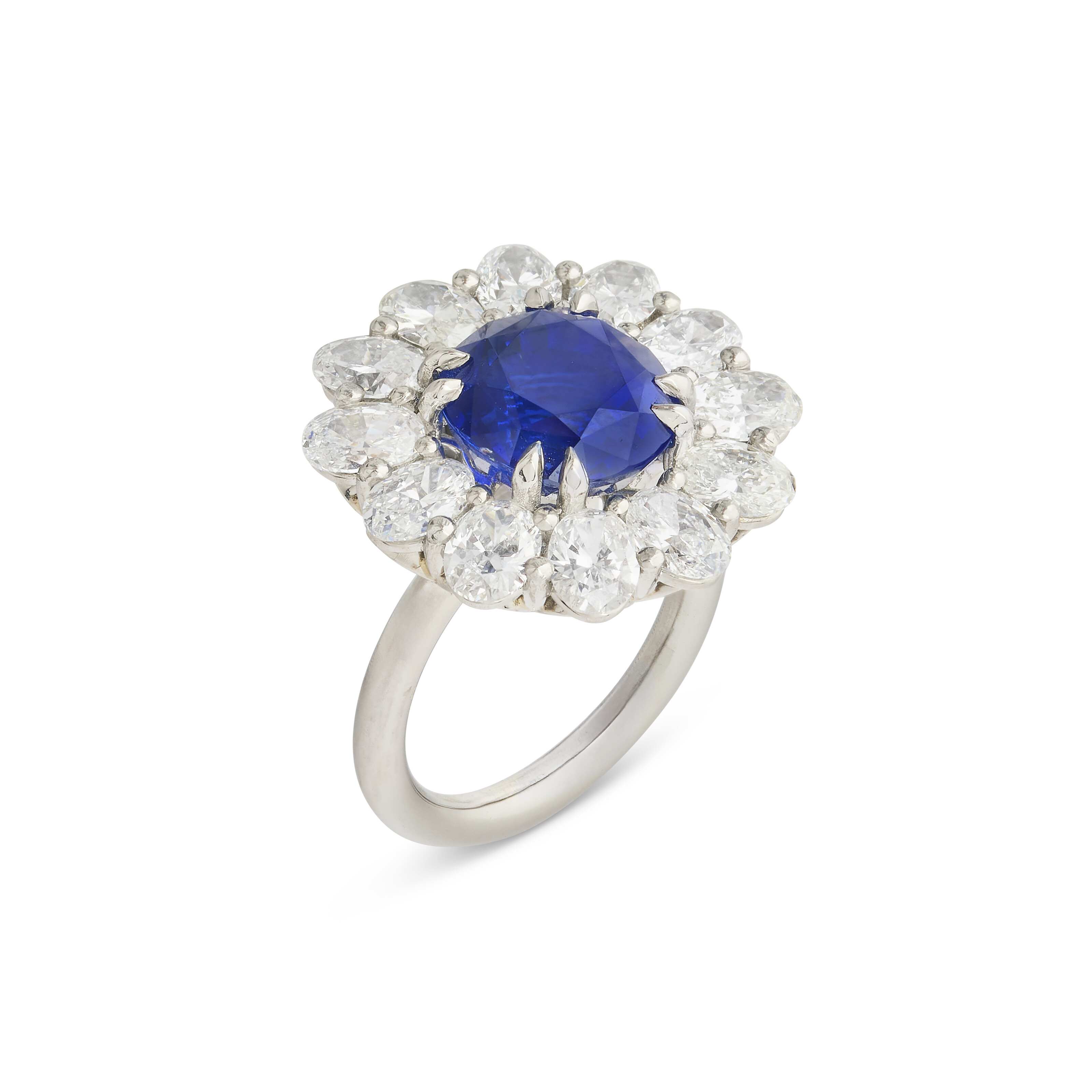 BAGUE SAPHIR ET DIAMANTS image 2