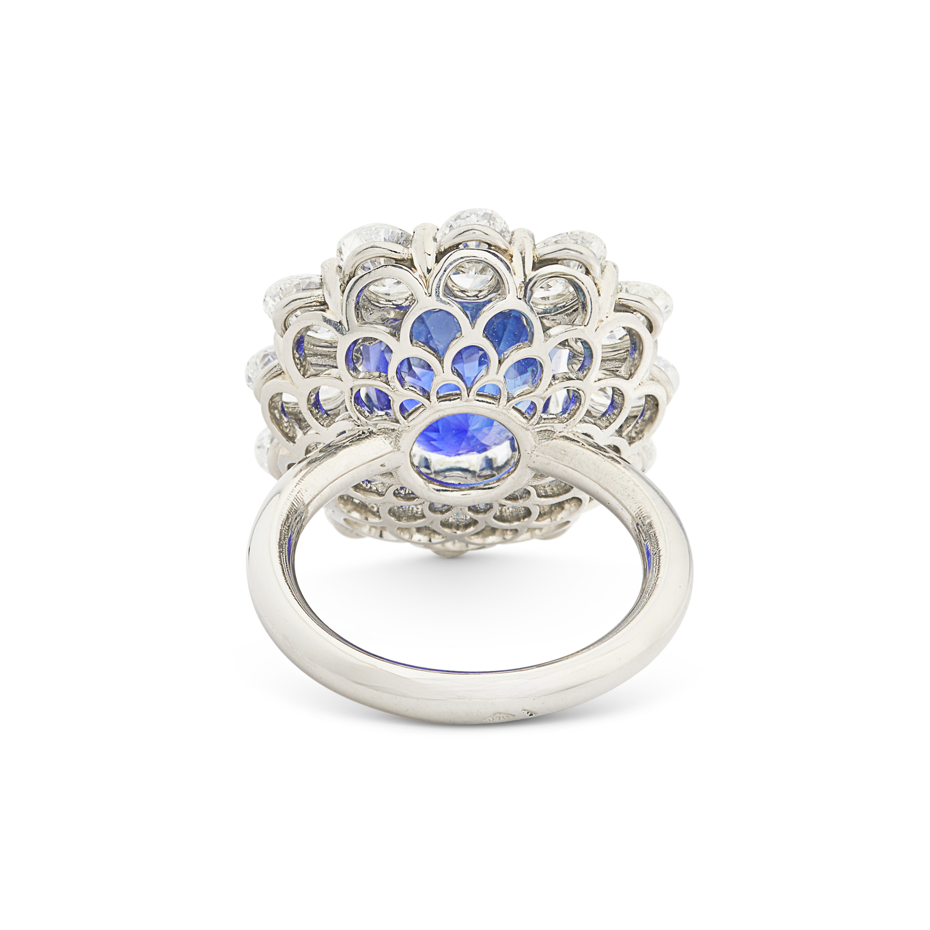 BAGUE SAPHIR ET DIAMANTS image 3