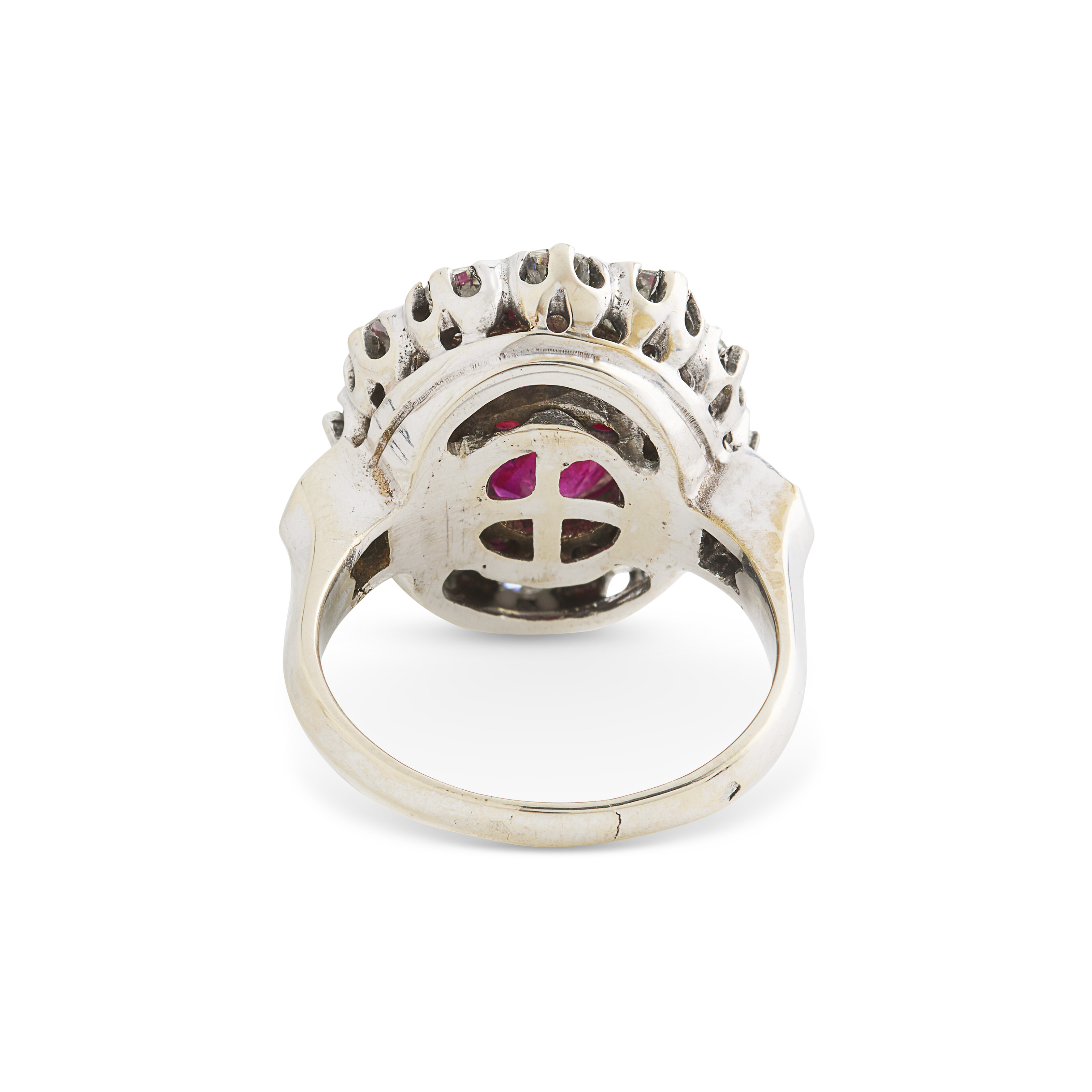 BAGUE RUBIS ET DIAMANTS image 4