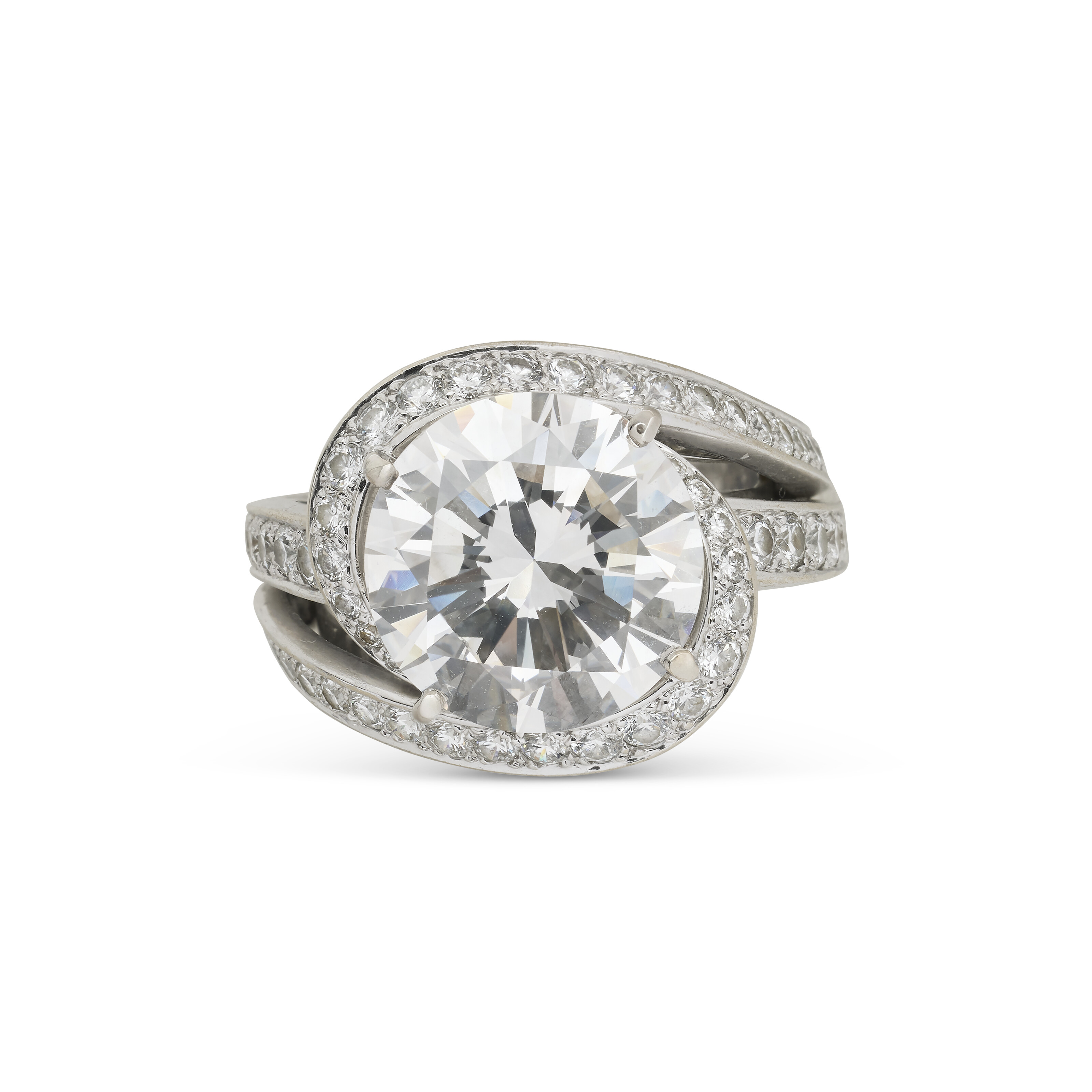MONTURE BOUCHERON BAGUE DIAMANTS