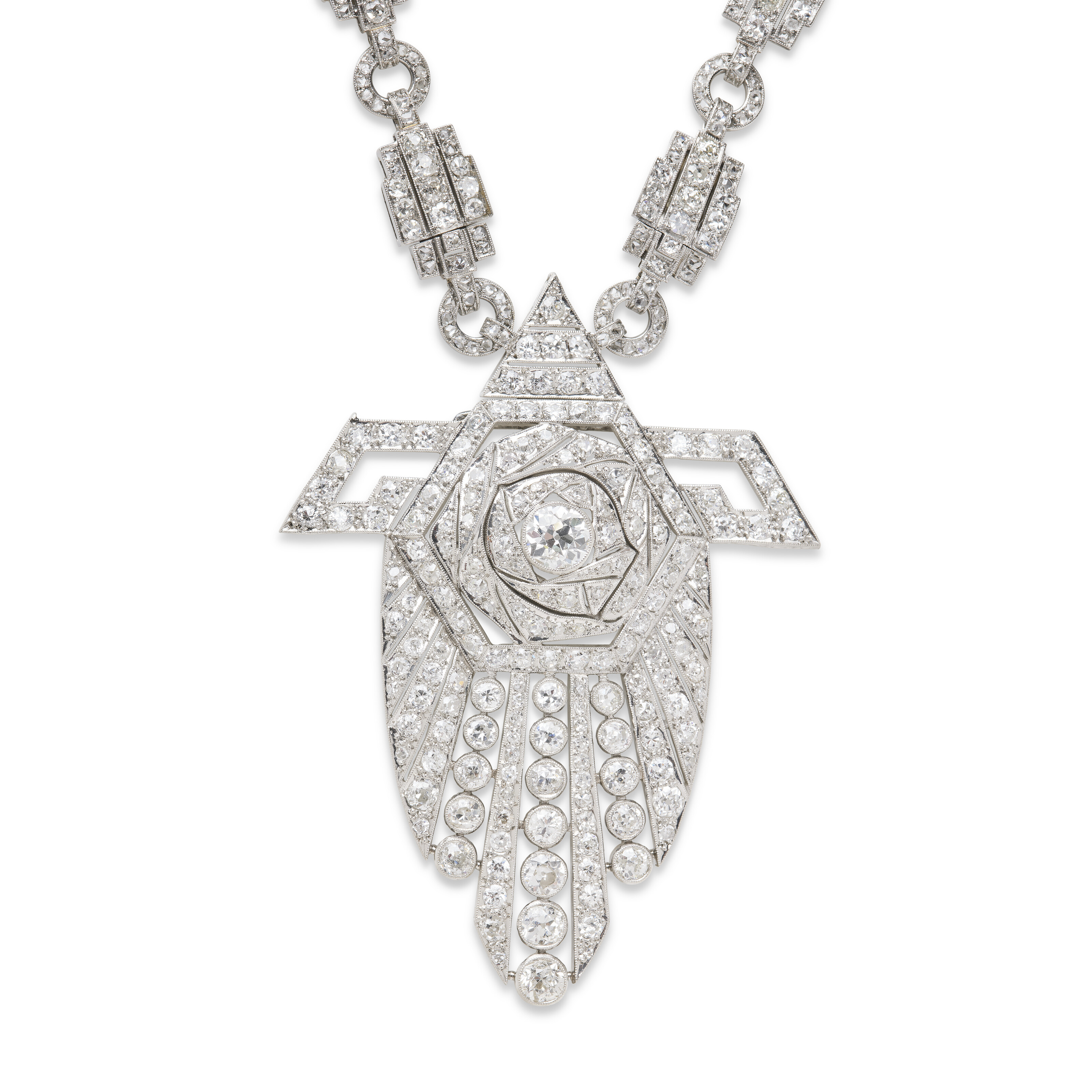 SAUTOIR TRANSFORMABLE ART DÉCO DIAMANTS image 3