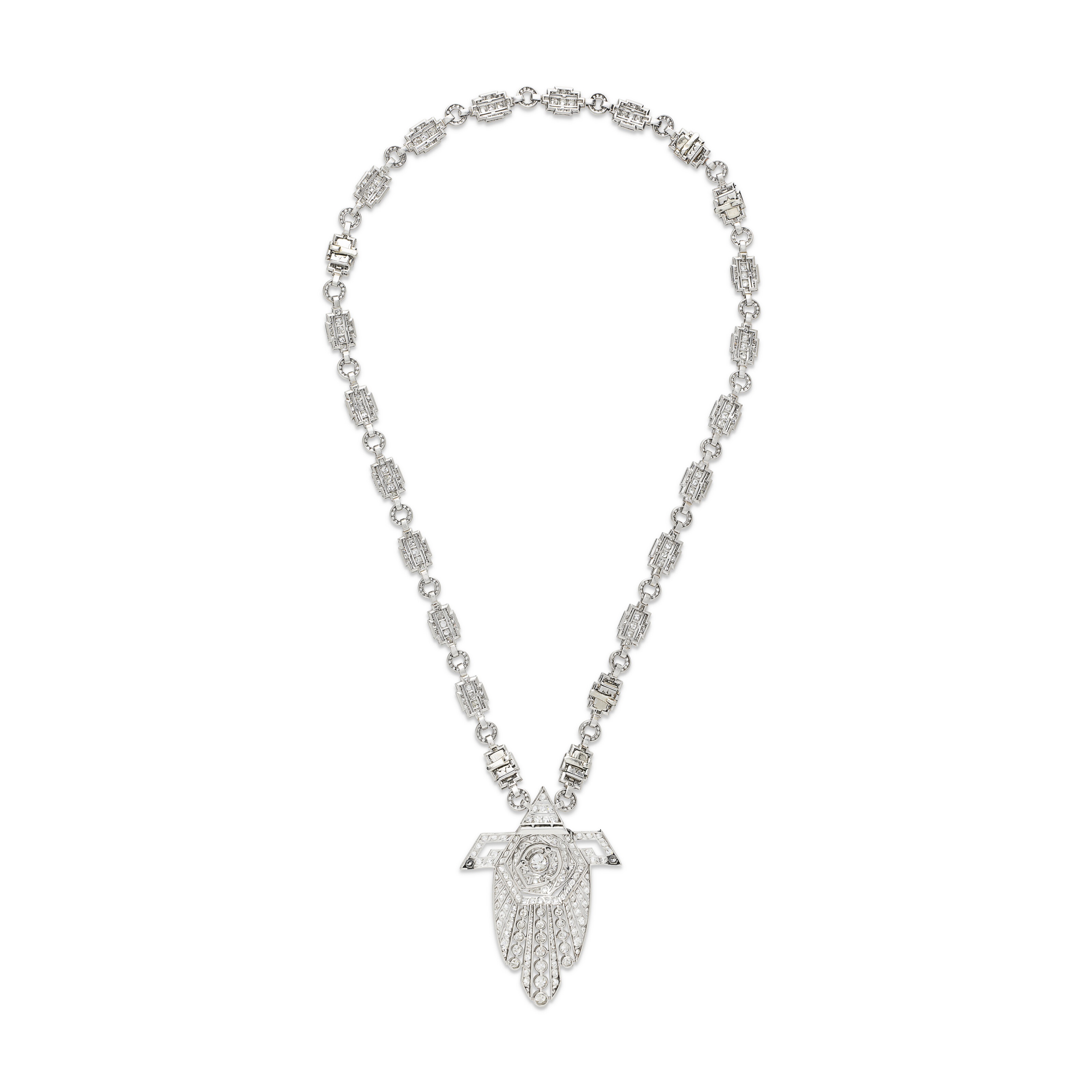 SAUTOIR TRANSFORMABLE ART DÉCO DIAMANTS image 4