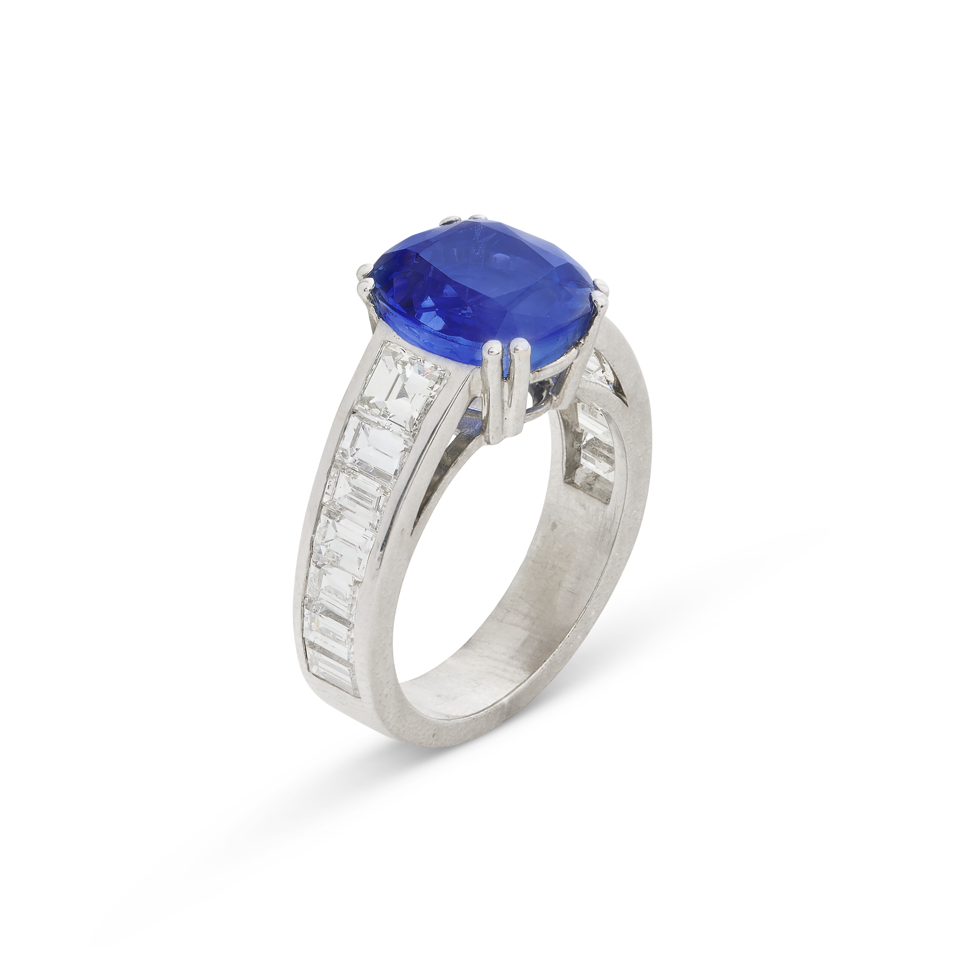 BAGUE SAPHIR ET DIAMANTS image 2