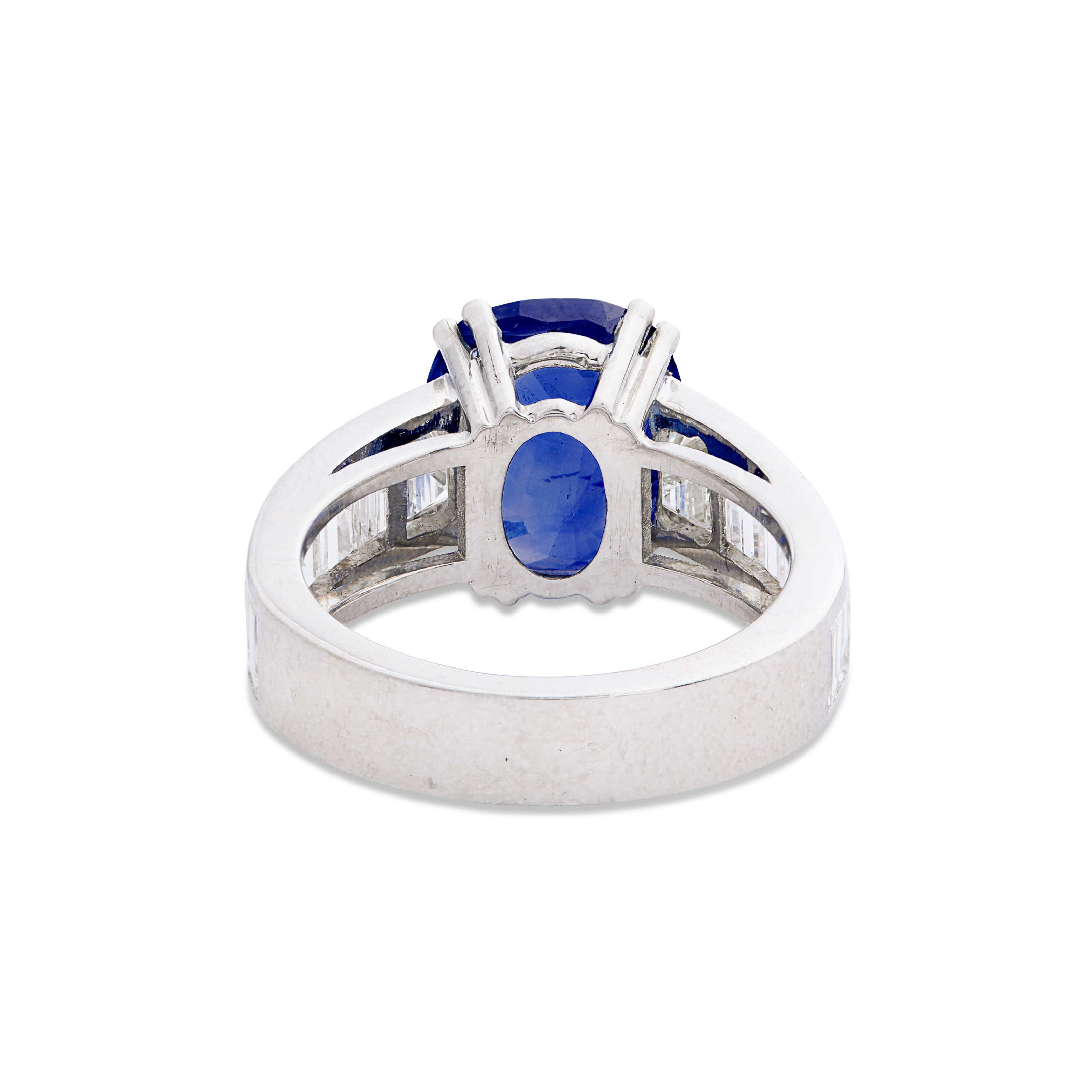 BAGUE SAPHIR ET DIAMANTS image 4