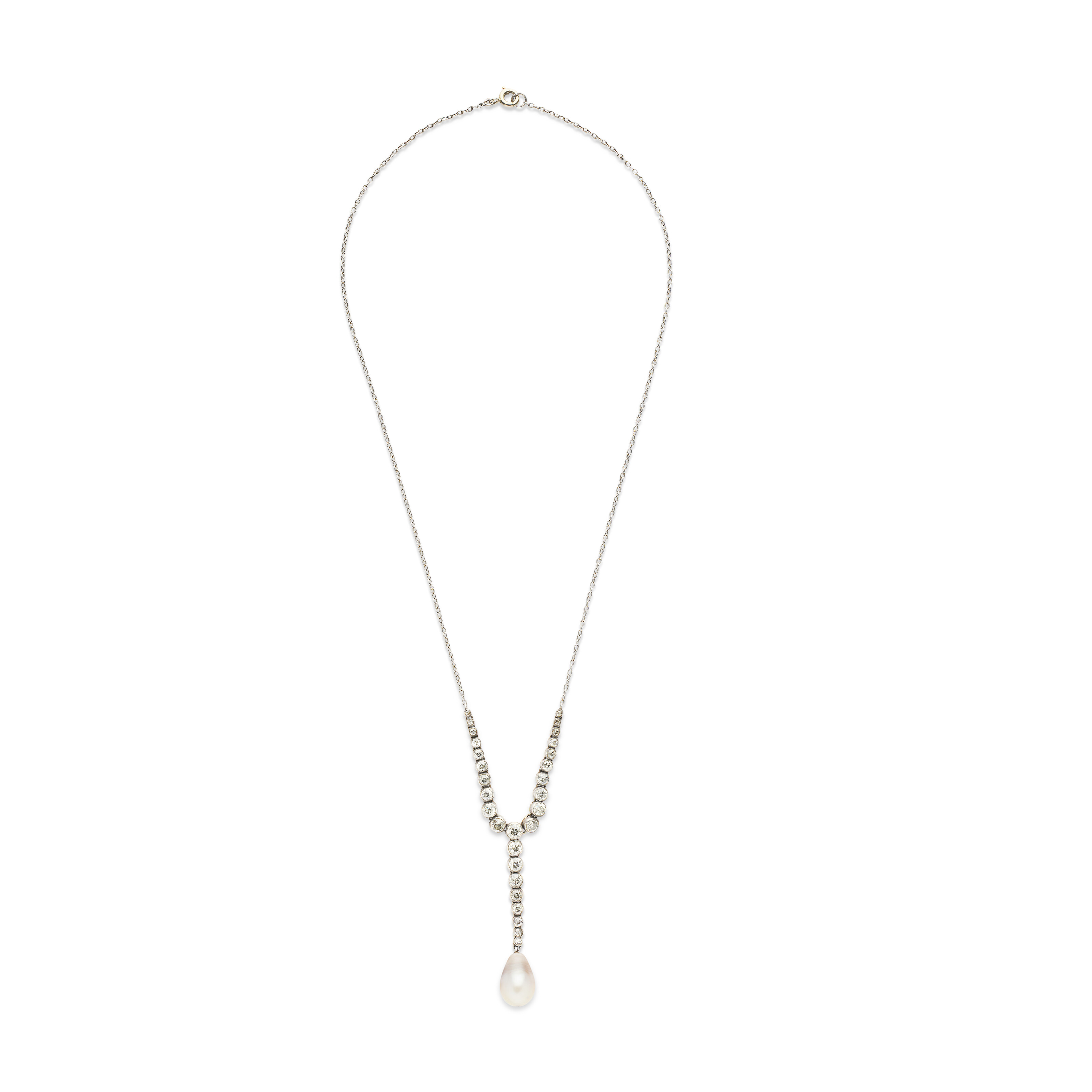 COLLIER PERLE FINE ET DIAMANTS image 2