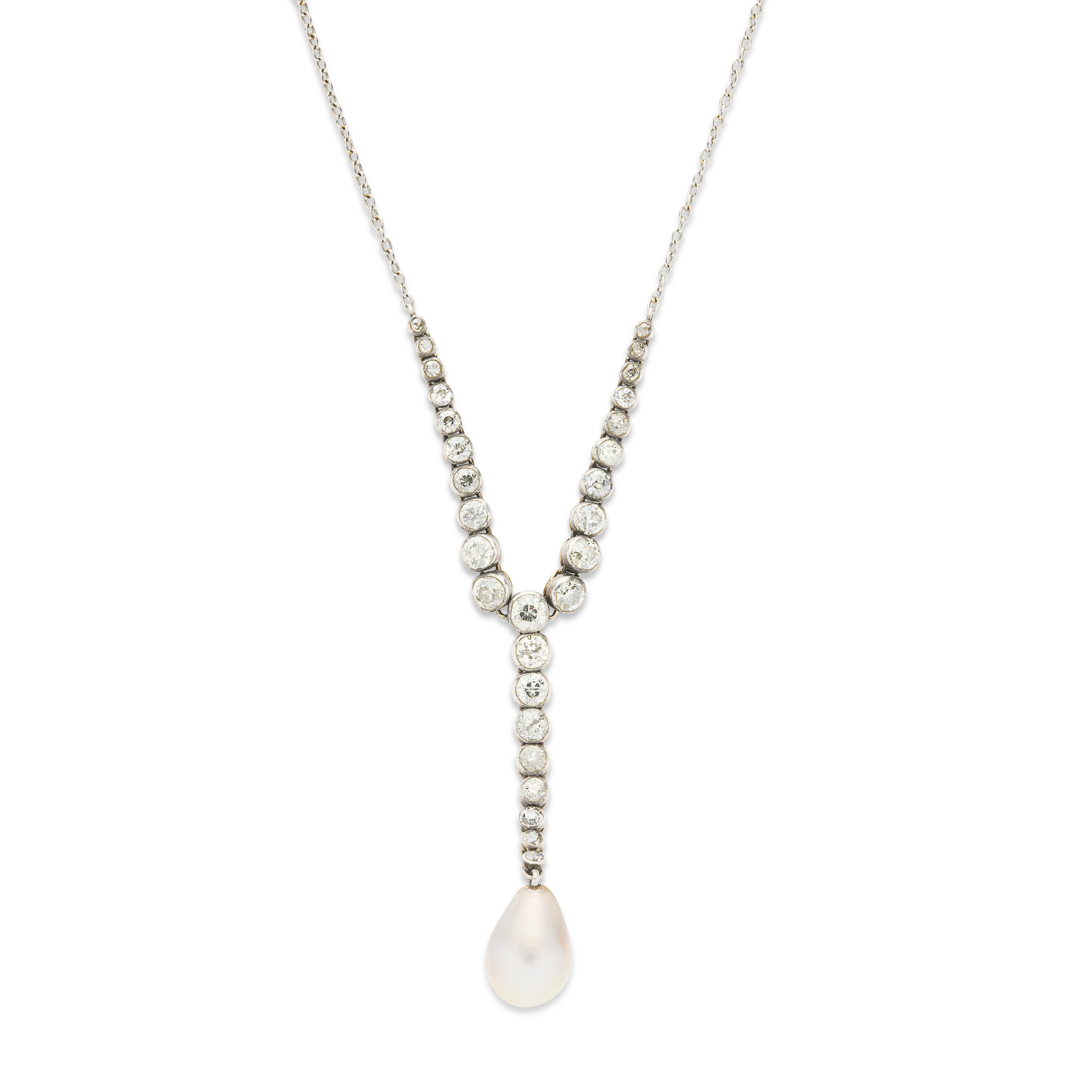 COLLIER PERLE FINE ET DIAMANTS image 3