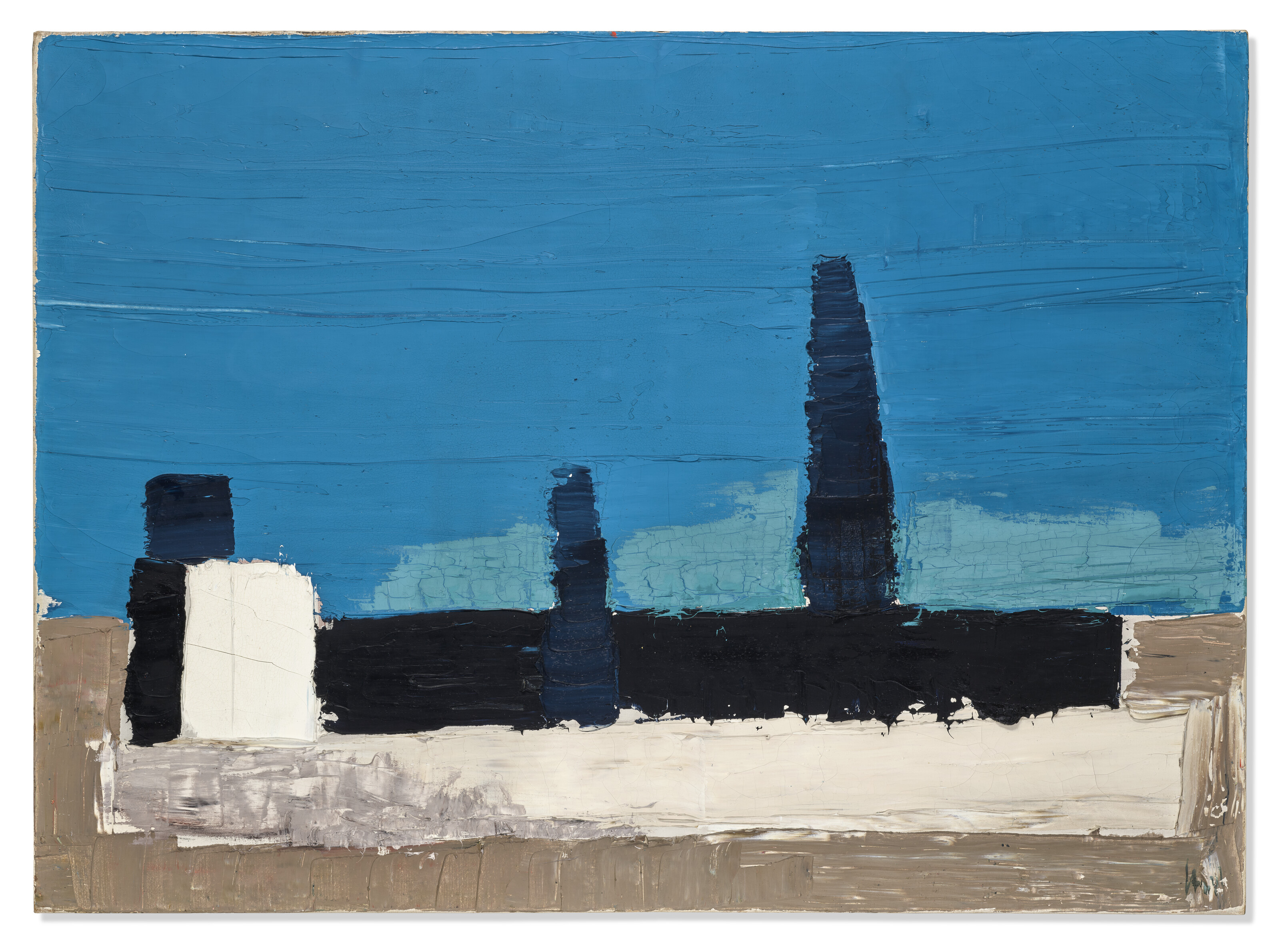 Nicolas de Stael, Fiesole, 1953, offered in Avant-Garde(s) including Thinking Italian on 23 October 2025 at Christie's in Paris