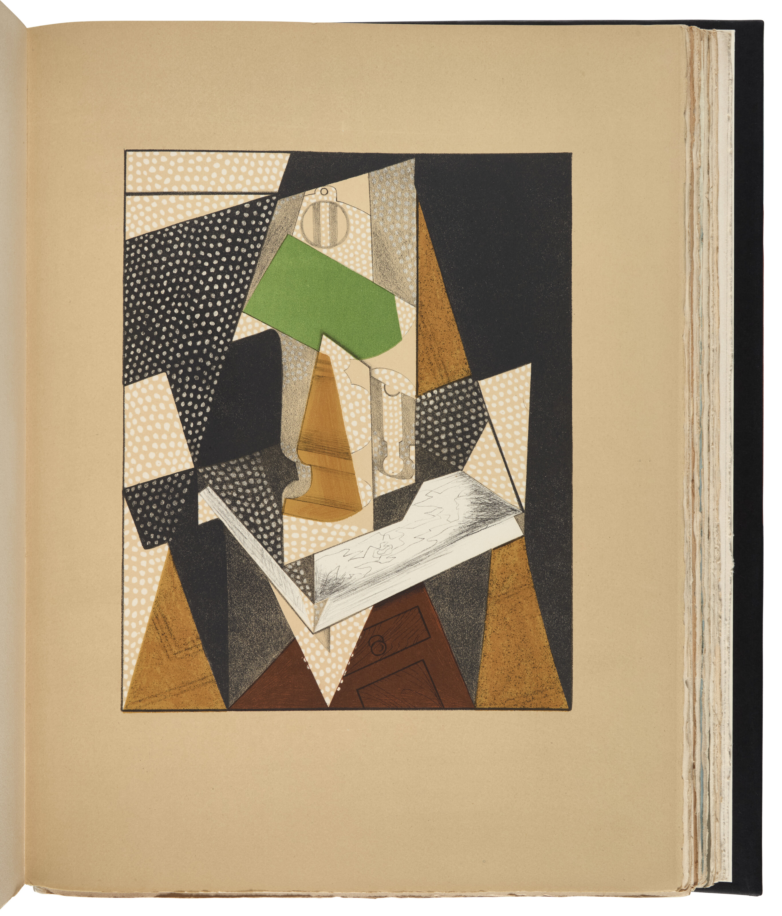 GRIS, Juan (1887-1927), et Pierre REVERDY (1889-1960), Au Soleil