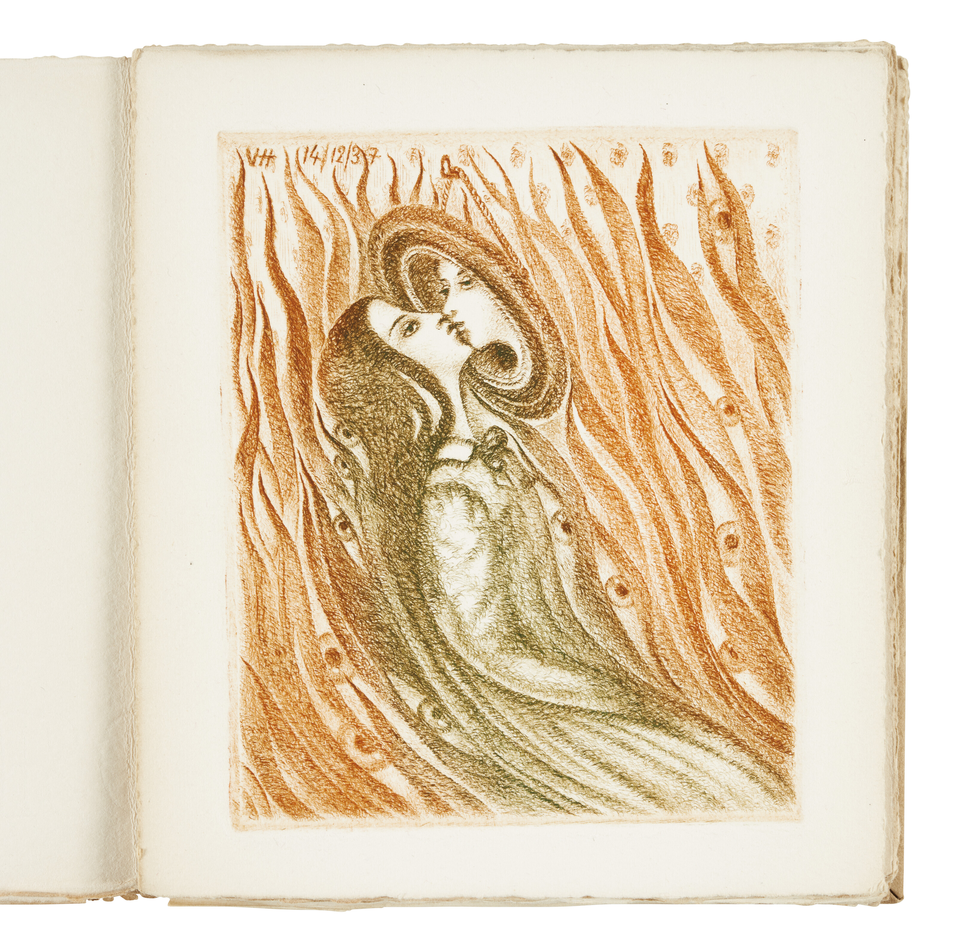 HUGO, Valentine (1887-1968) et Paul ÉLUARD (1895-1952), Appliquée