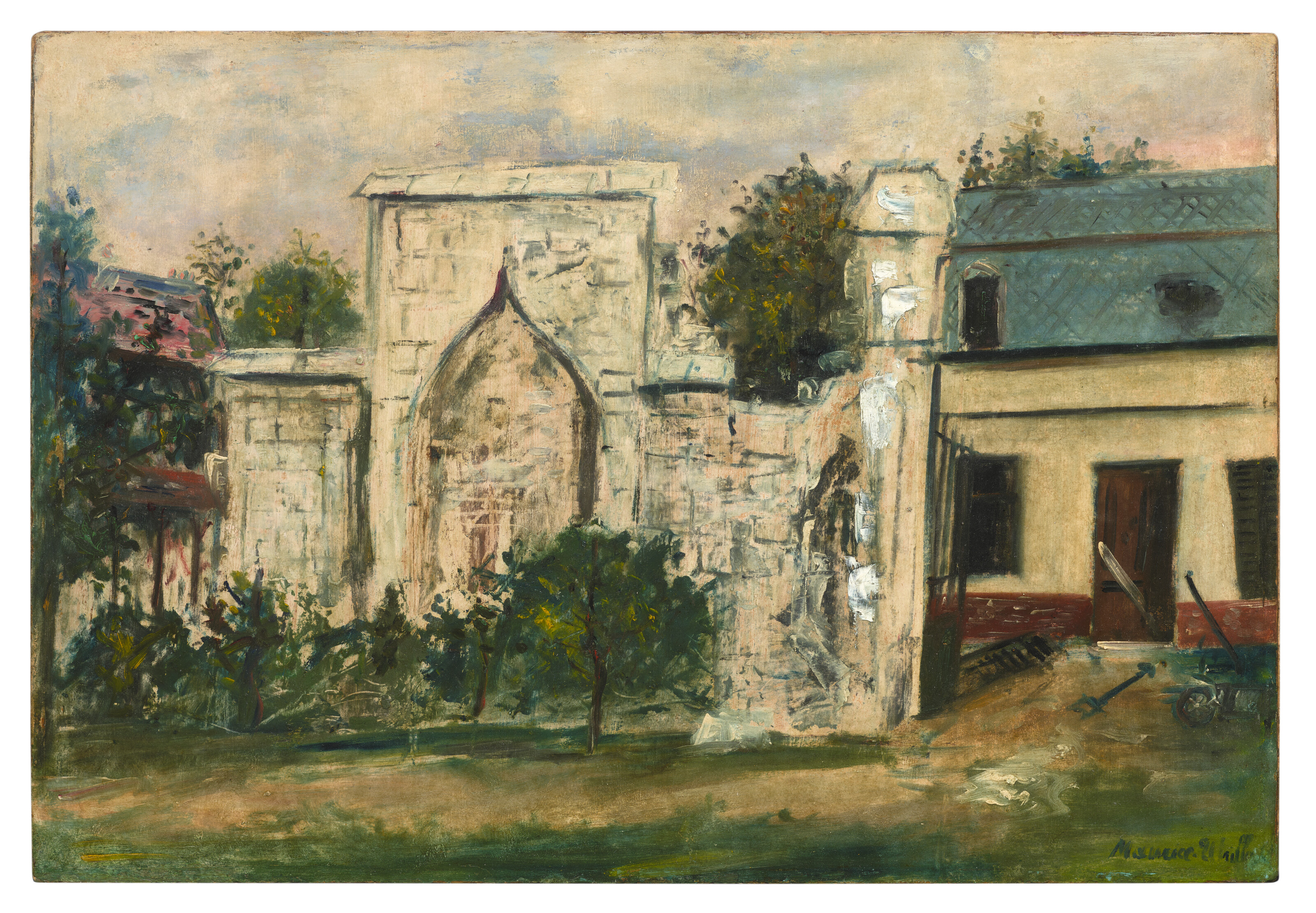 Maurice Utrillo (1883-1955), La Muraille | Christie's