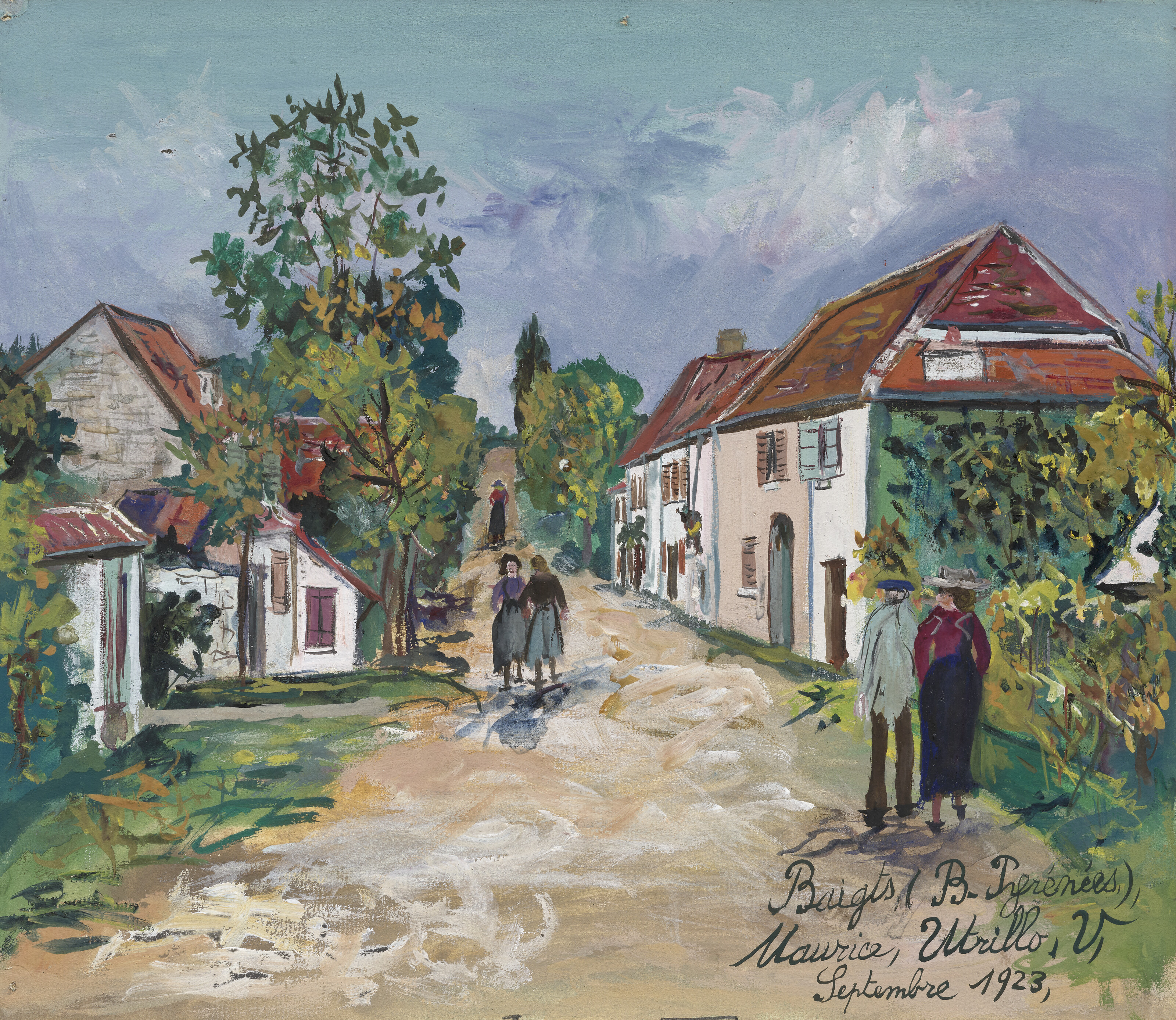Maurice Utrillo (1883-1955), Baigts dans les Pyrenées | Christie's