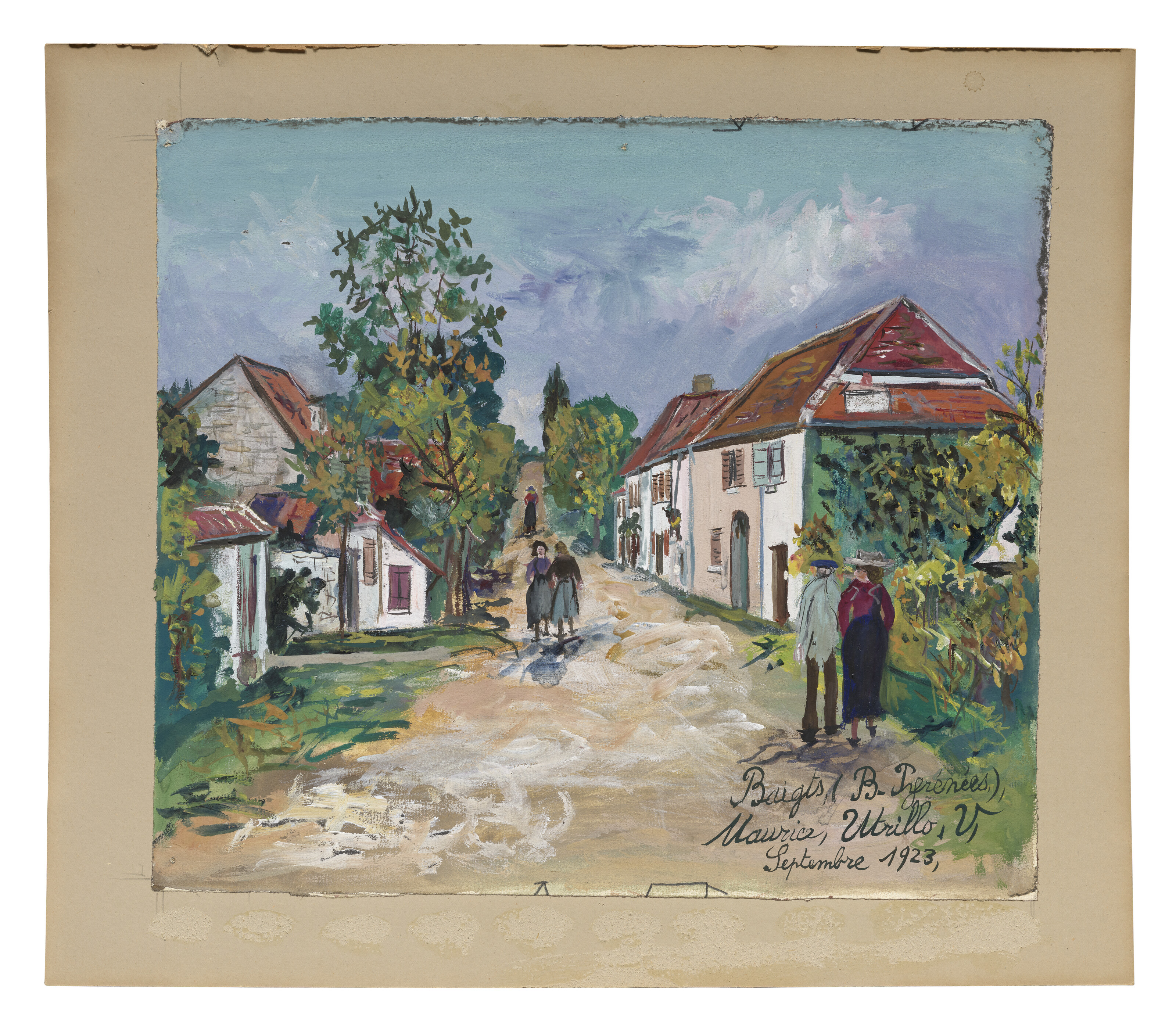 Maurice Utrillo (1883-1955), Baigts dans les Pyrenées | Christie's