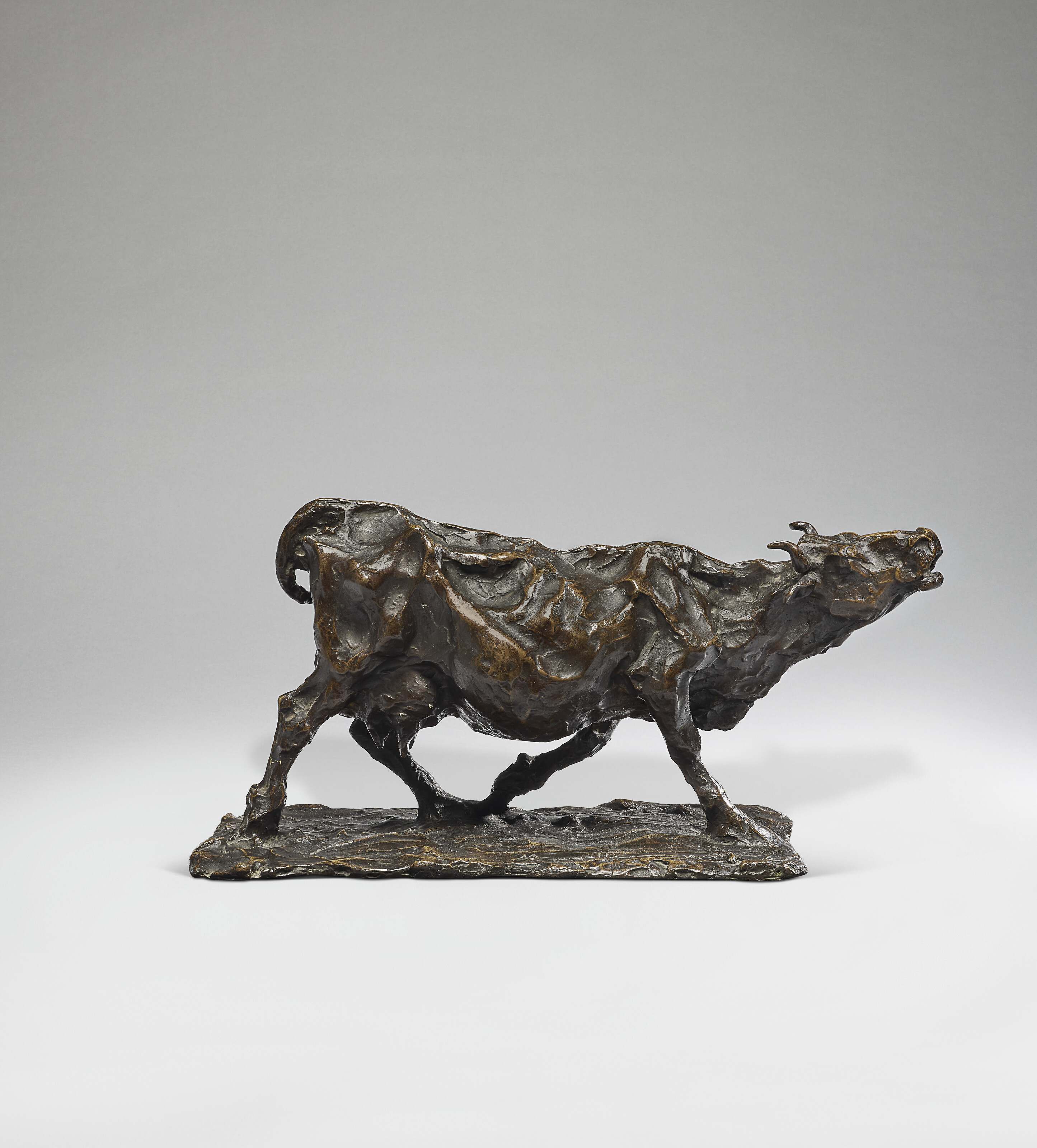 Rembrandt Bugatti, Vache meuglant, offered in Art Moderne on 24 October 2025 at Christie's in Paris