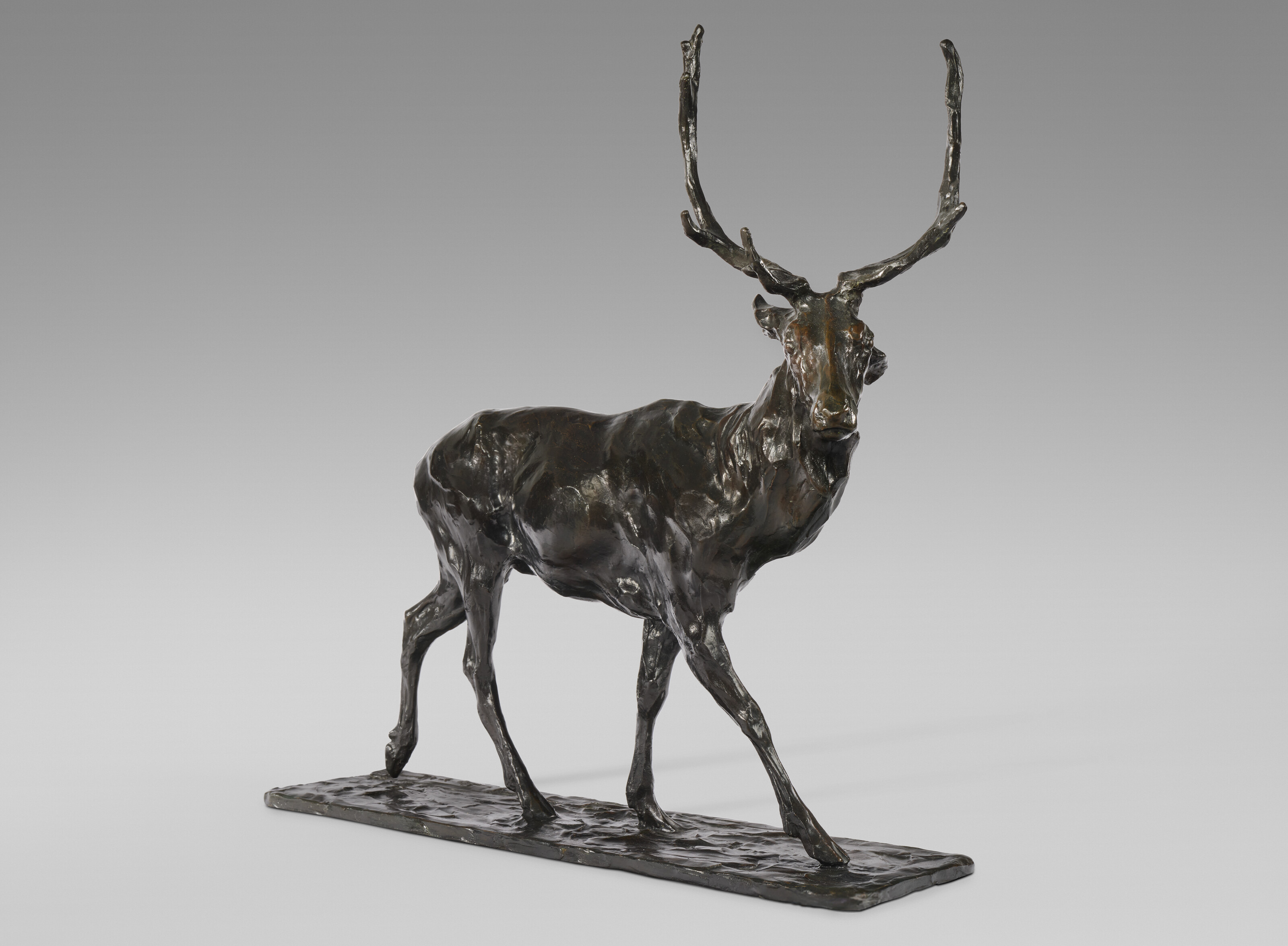 Rembrandt Bugatti, Cerf en marche, offered in Art Moderne on 24 October 2025 at Christie's in Paris