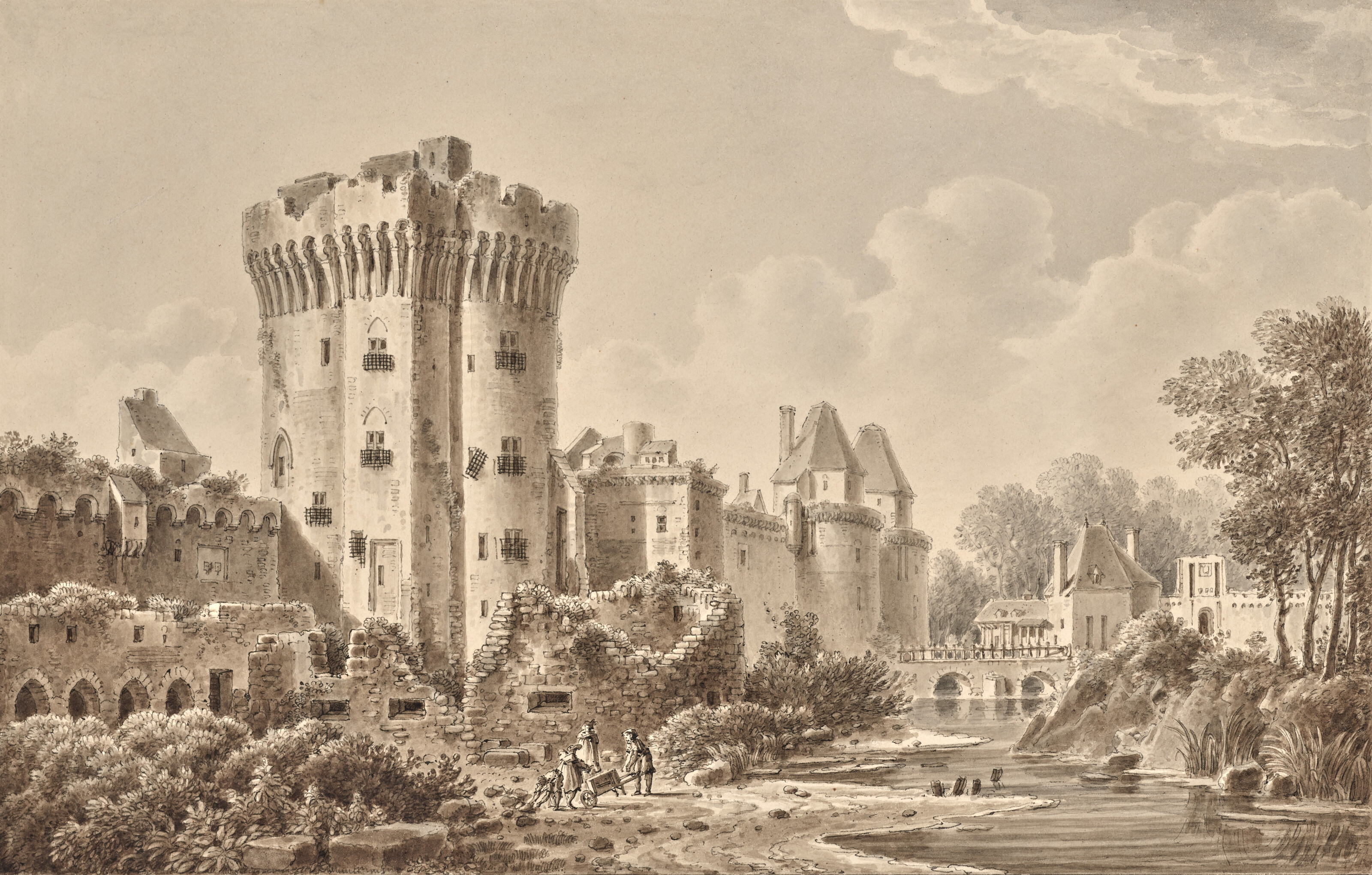 FLORENT-FIDÈLE-CONSTANT BOURGEOIS DU CASTELET (GUISCARD 1767-1841 PASSY) image 2