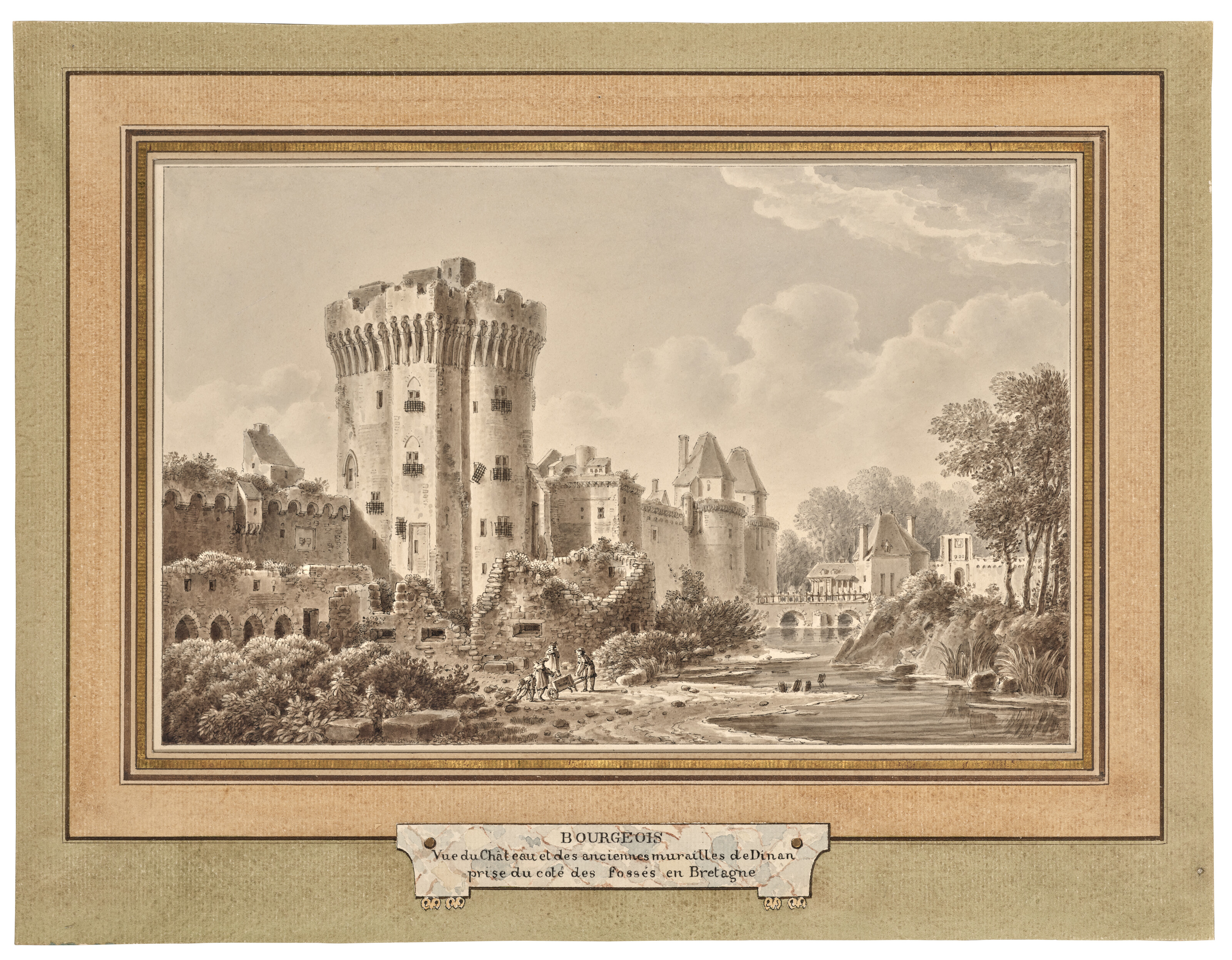 FLORENT-FIDÈLE-CONSTANT BOURGEOIS DU CASTELET (GUISCARD 1767-1841 PASSY) image 3