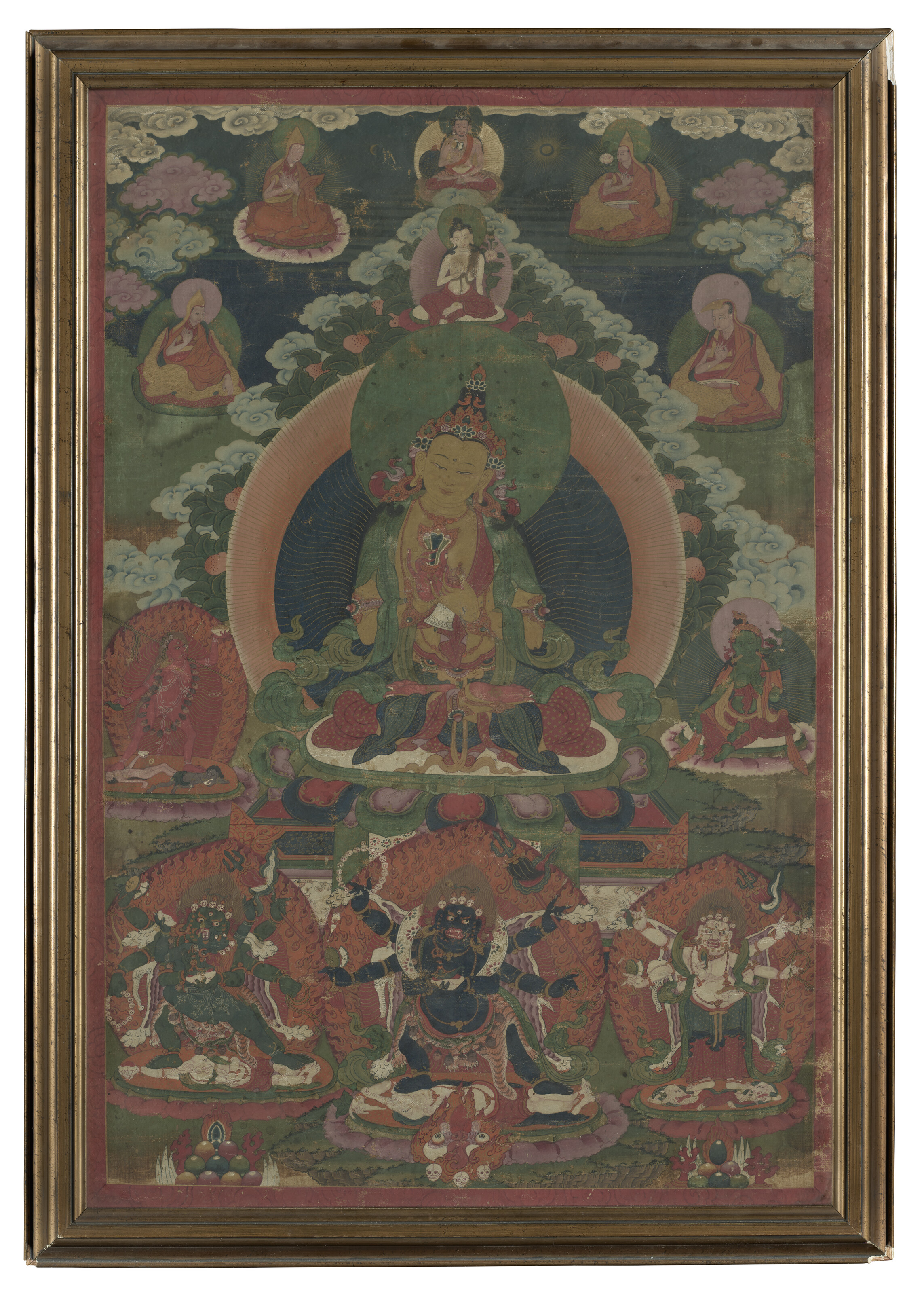 THANGKA REPRÉSENTANT LE BODHISATTVA VAJRARATNA image 2