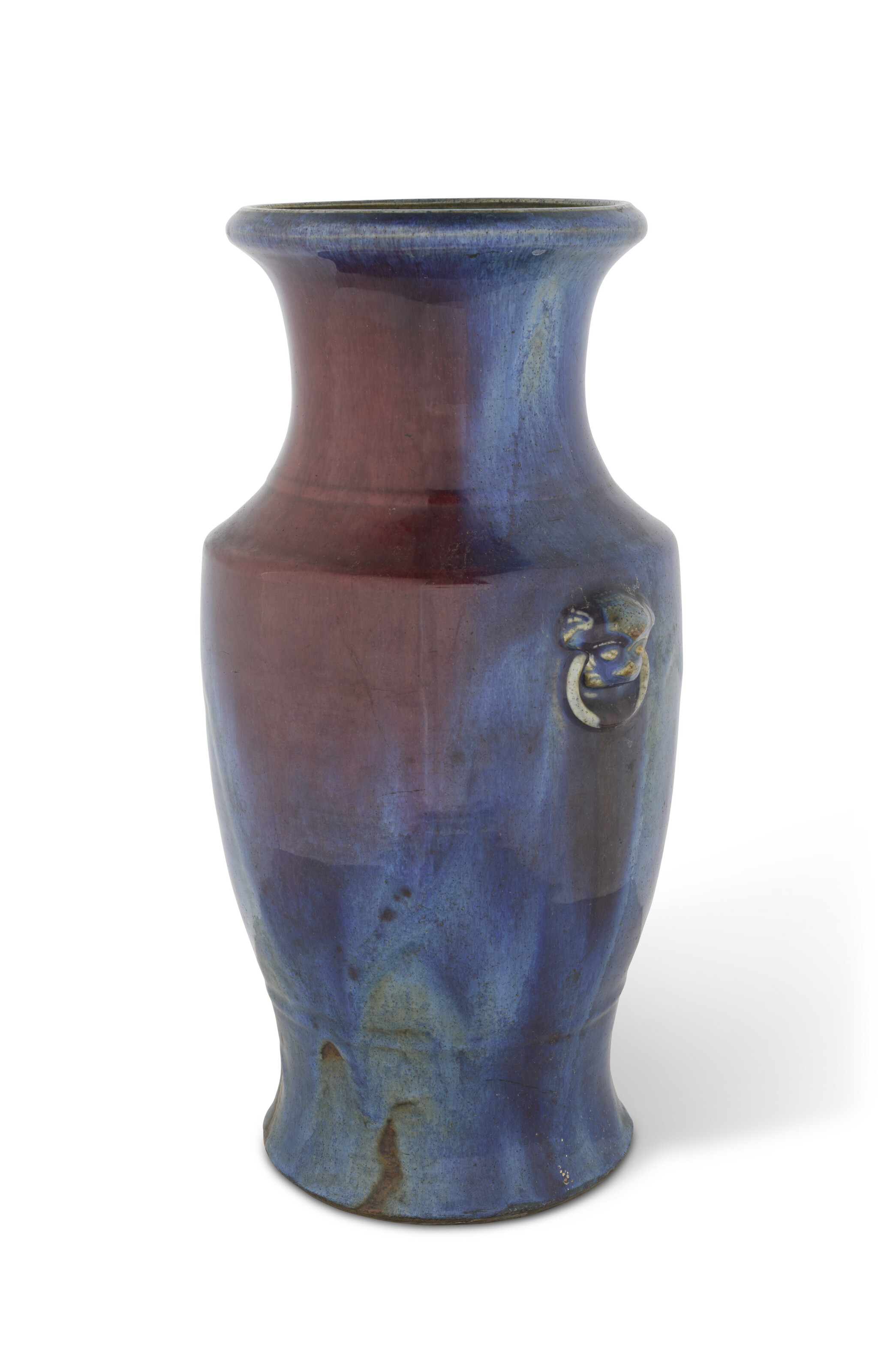 VASE BALUSTRE EN PORCELAINE FLAMBÉE image 2