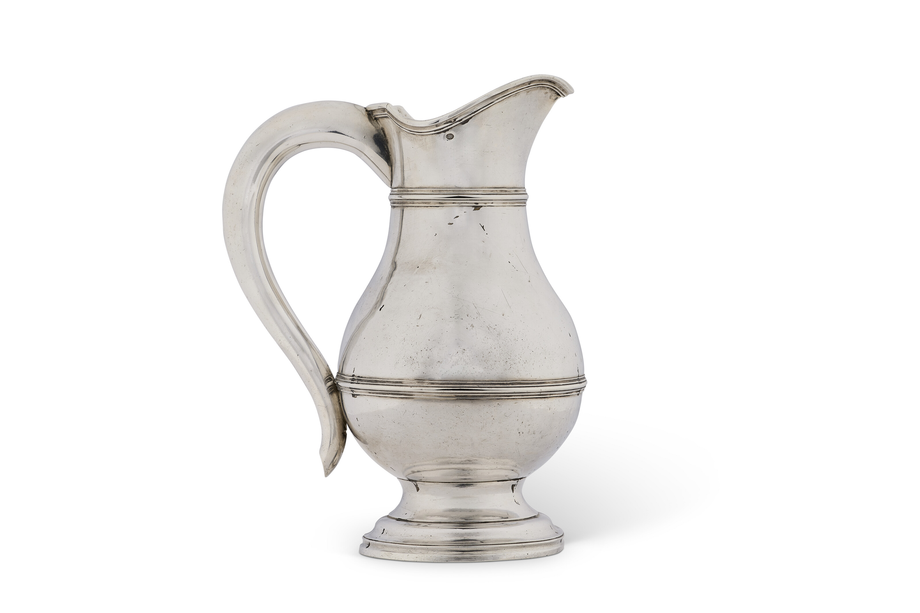 POT À EAU EN ARGENT D'ÉPOQUE LOUIS XV