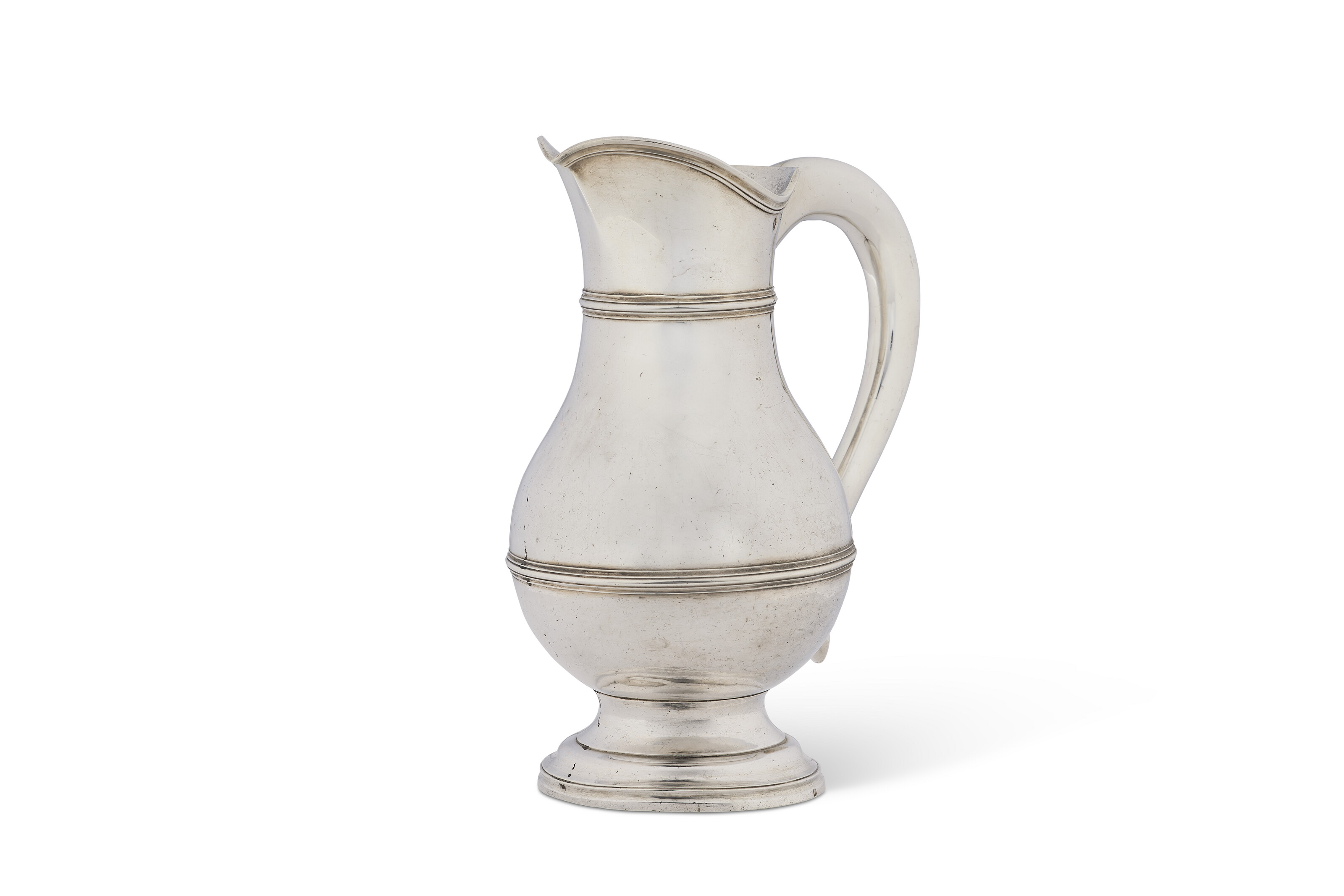 POT À EAU EN ARGENT D'ÉPOQUE LOUIS XV image 3