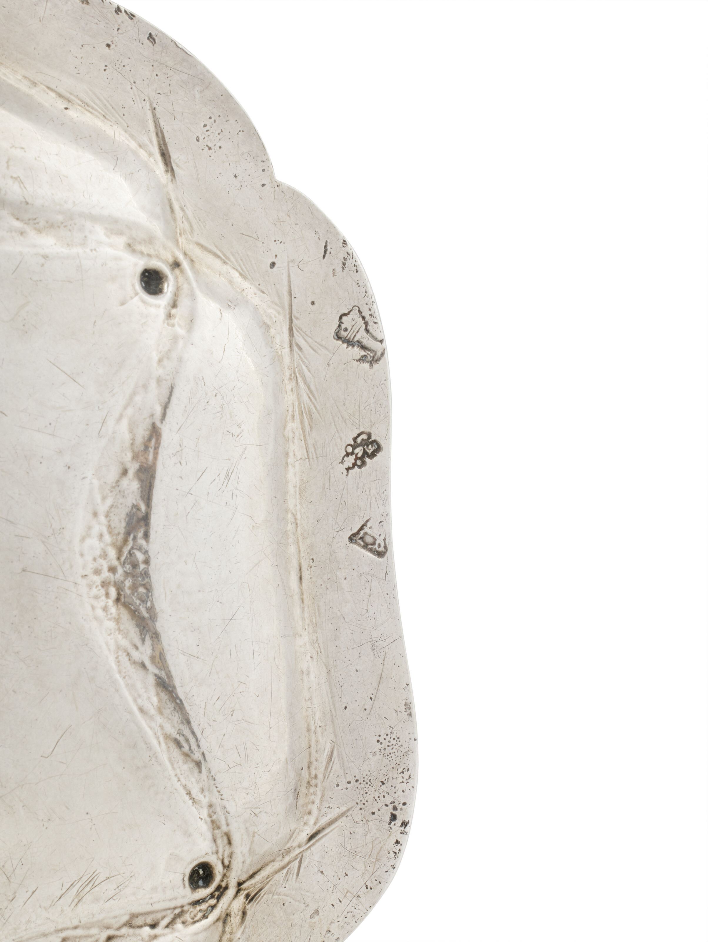 SUCRIER, SON COUVERCLE ET SON PRÉSENTOIR EN ARGENT D'ÉPOQUE LOUIS XVI image 3