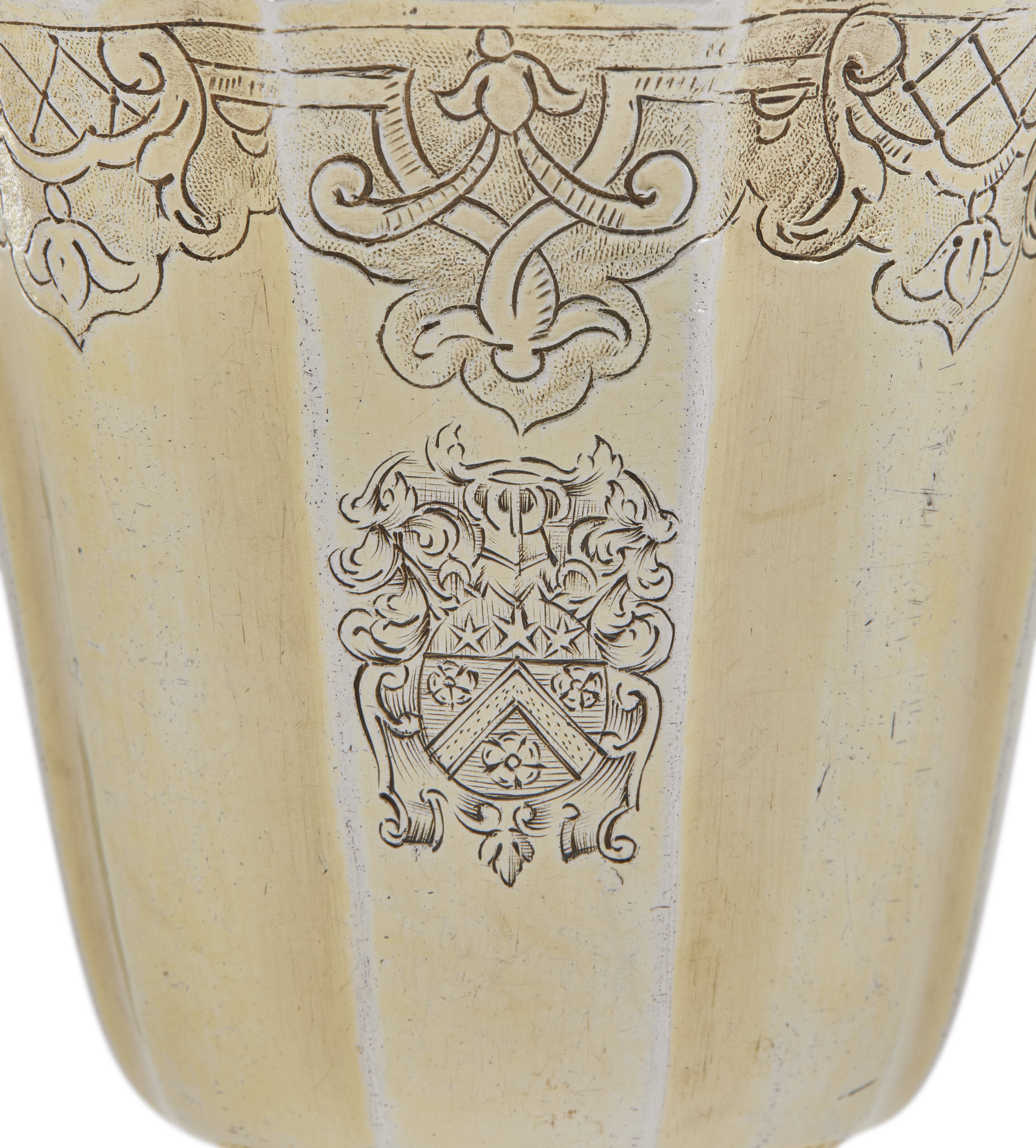 PETITE TIMBALE EN VERMEIL D'ÉPOQUE LOUIS XV image 2