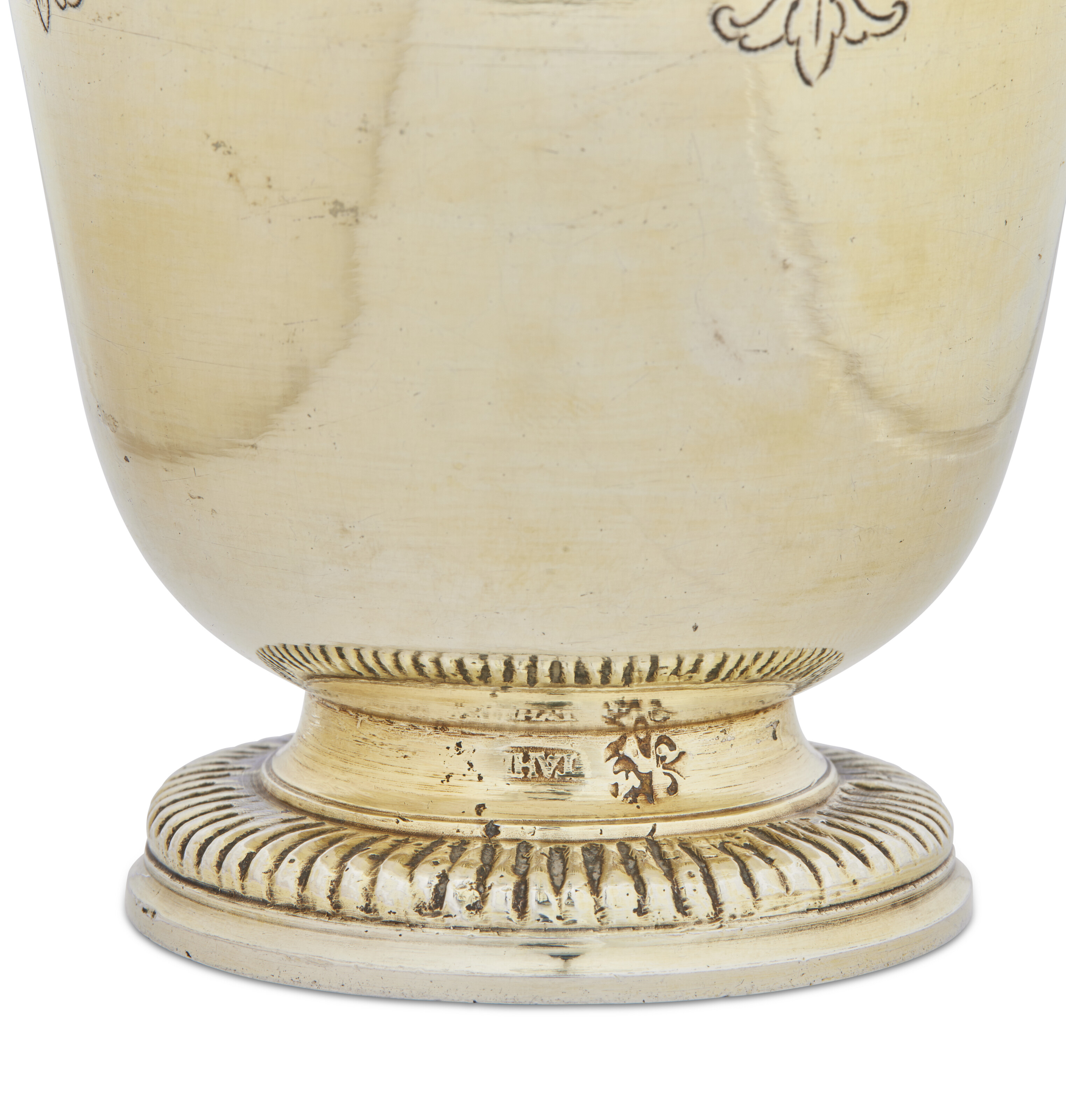 GOBELET DE MAGISTRAT OU RATHSBECHER EN VERMEIL D'ÉPOQUE LOUIS X image 3