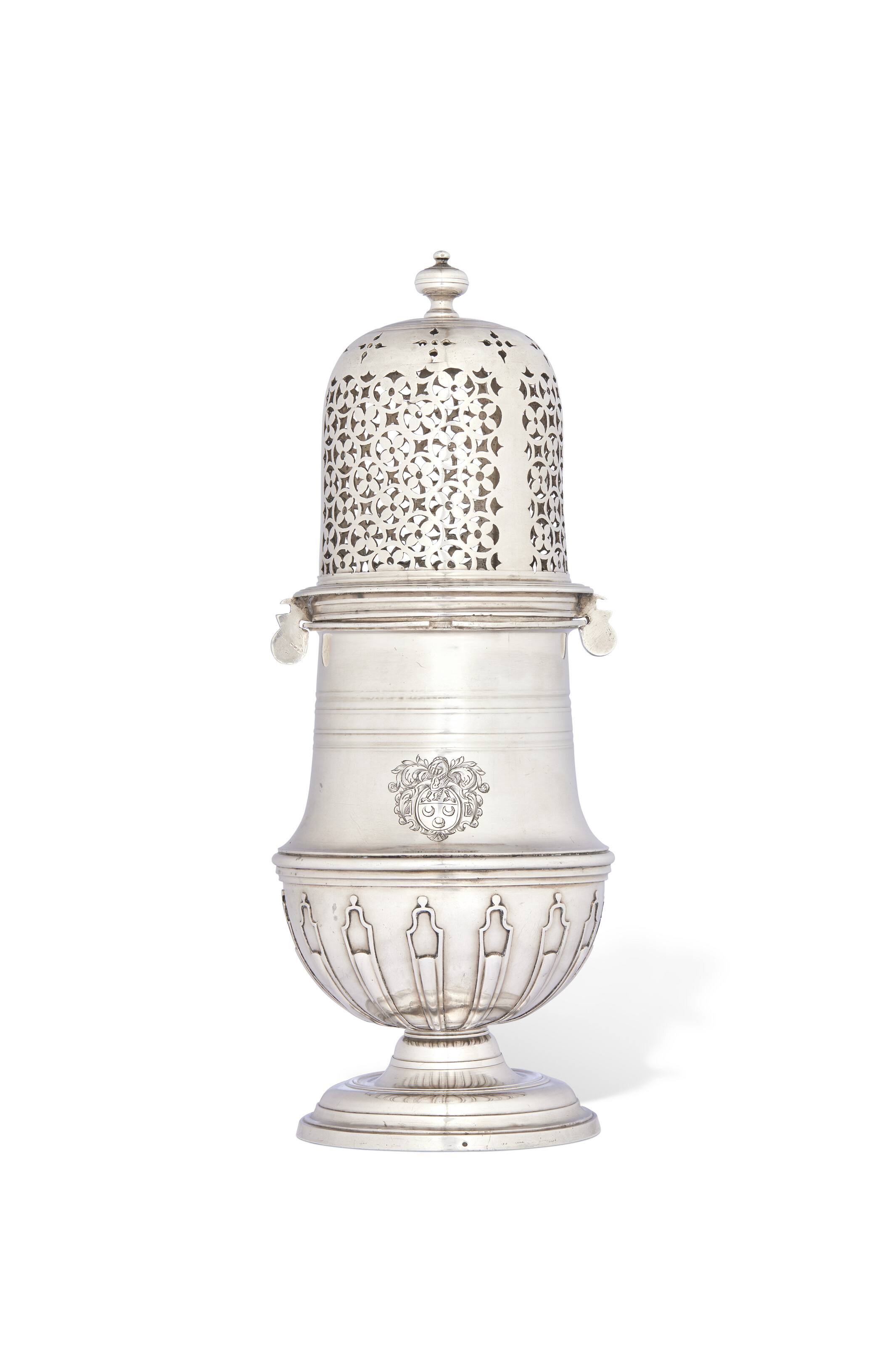 A Louis XV silver sugar-caster. Mark of Jean Mauzie, Paris, 1730, offered in Les Stern: une famille de collectionneurs - the Online Sale until 12 December 2025 at Christie's Online