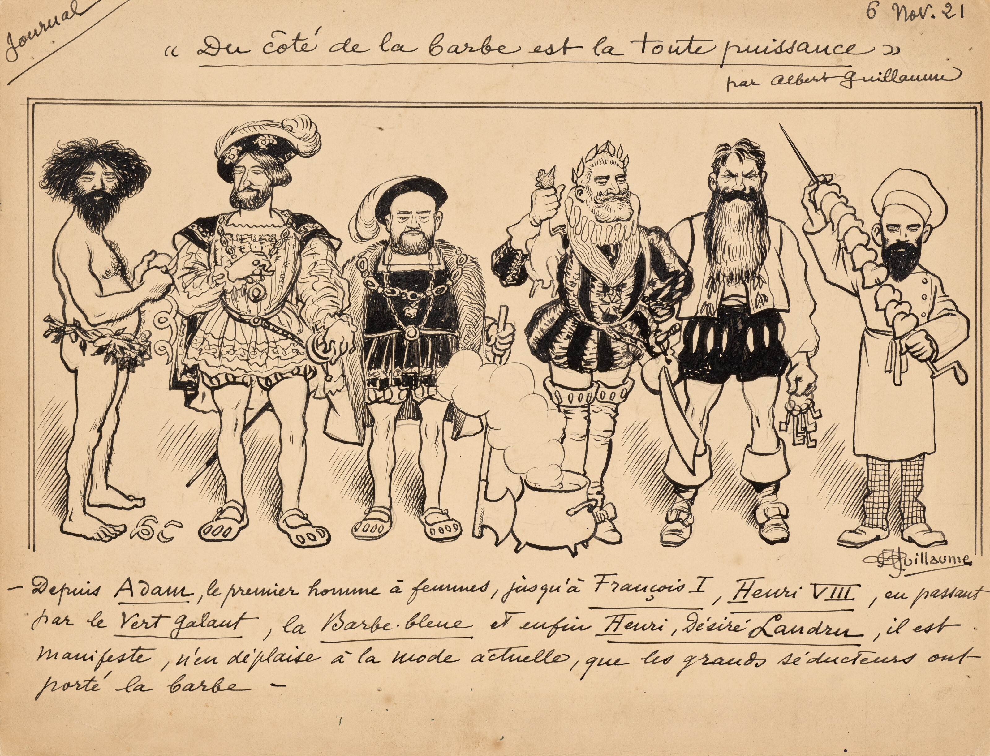 ALBERT GUILLAUME (Paris 1873-1942 FAUX EN PÉRIGORD) image 6